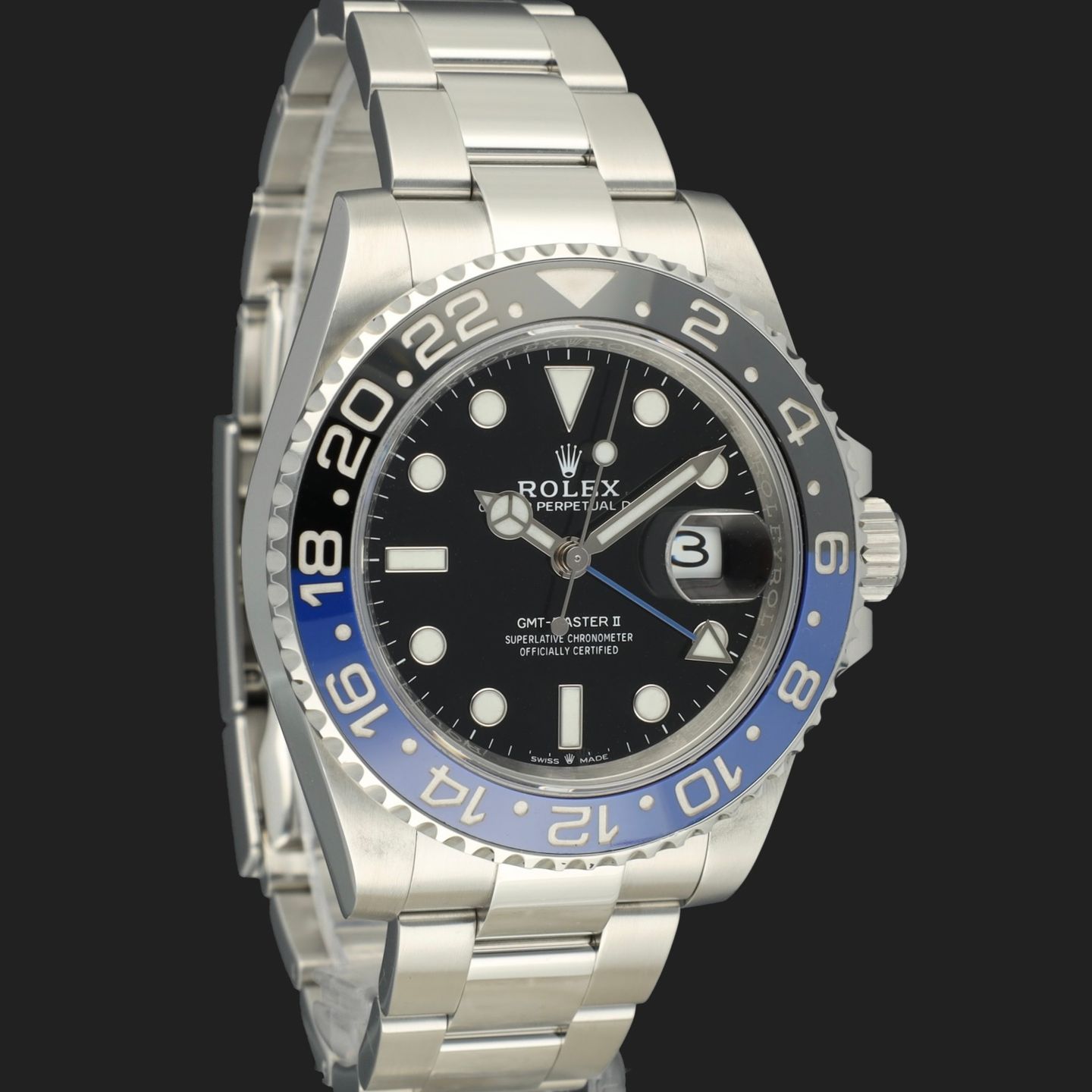 Rolex GMT-Master II 126710BLNR (2022) - Zwart wijzerplaat 40mm Staal (4/8)