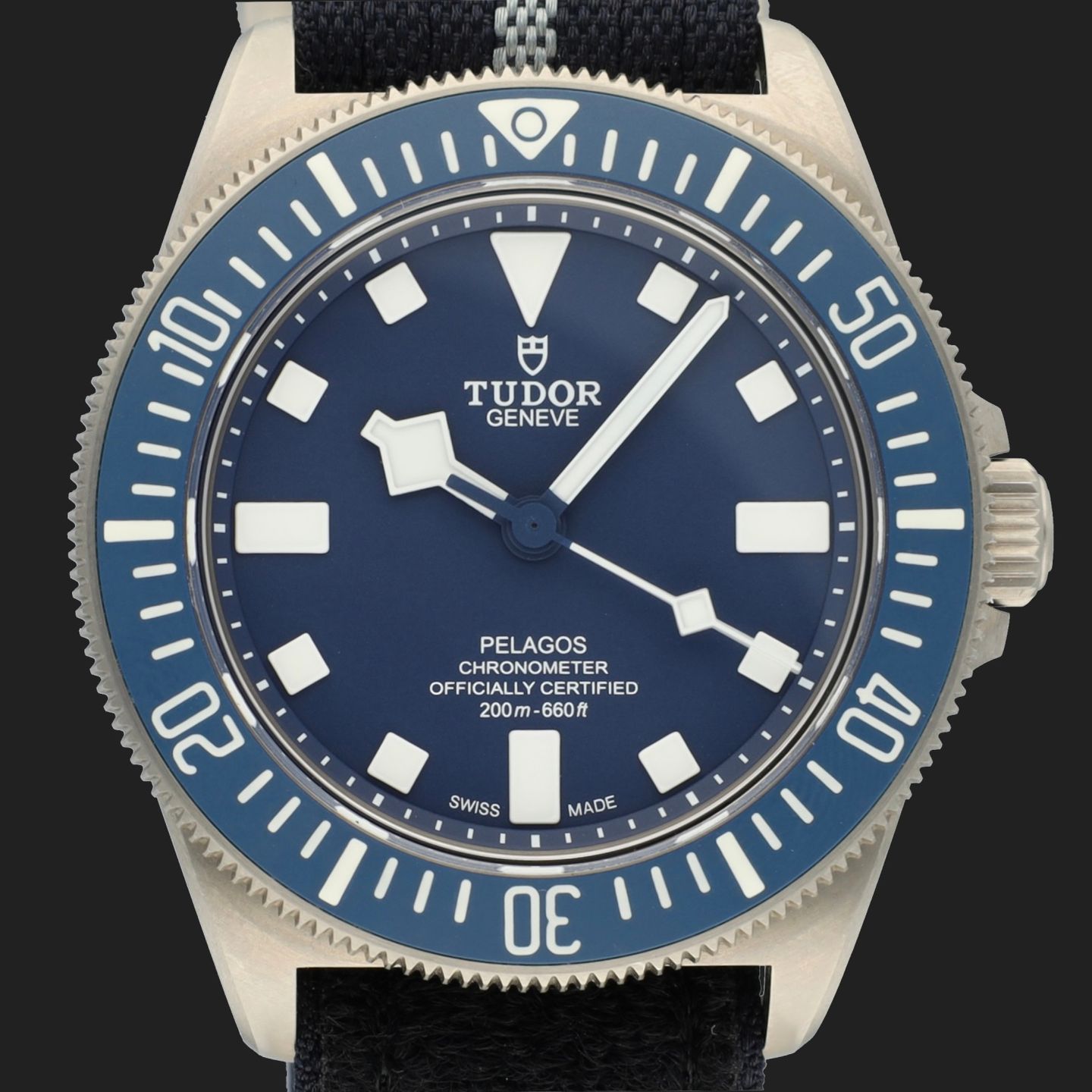 Tudor Pelagos 25707B/21 (2022) - Blauw wijzerplaat 42mm Titanium (3/8)