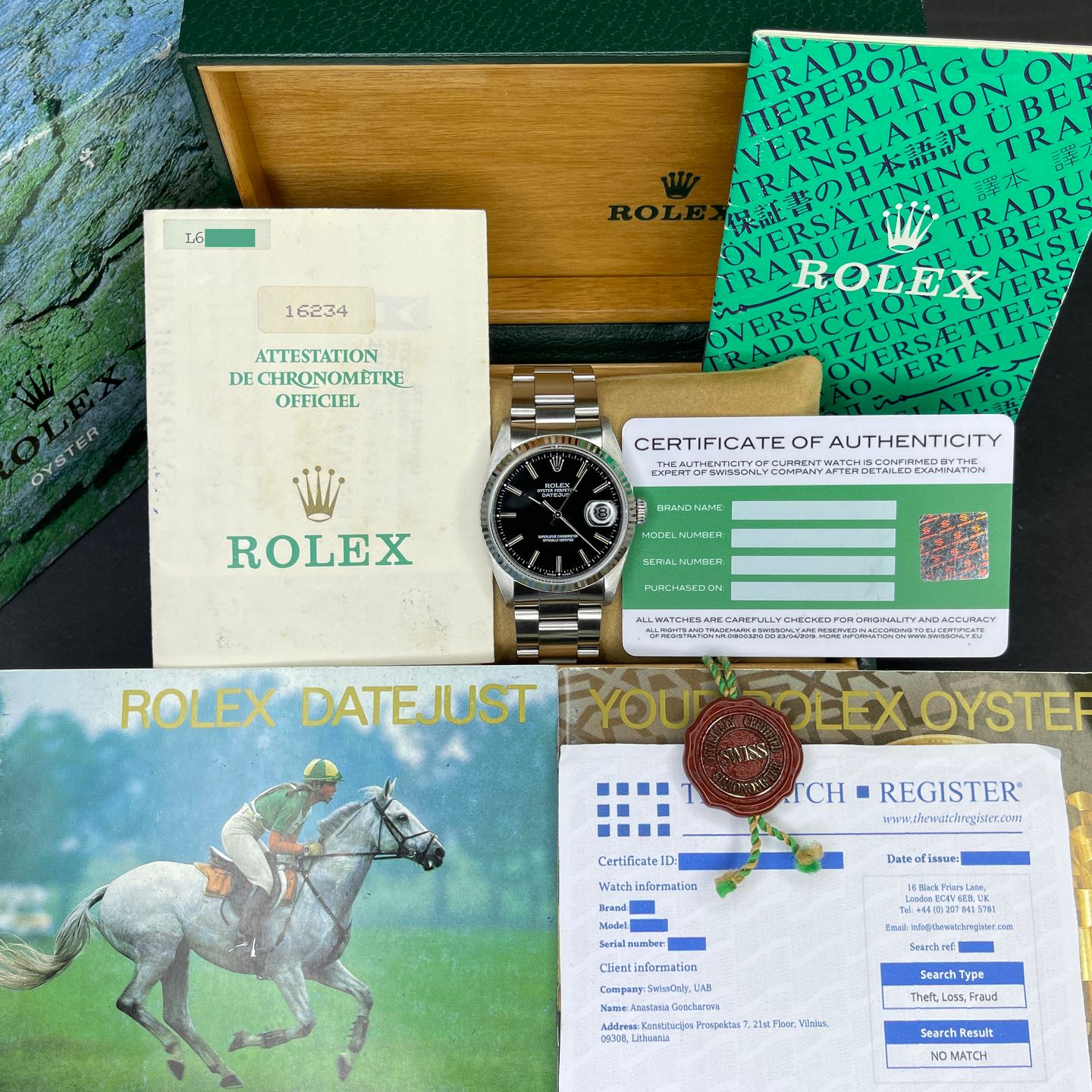 Rolex Datejust 36 16234 - (3/8)