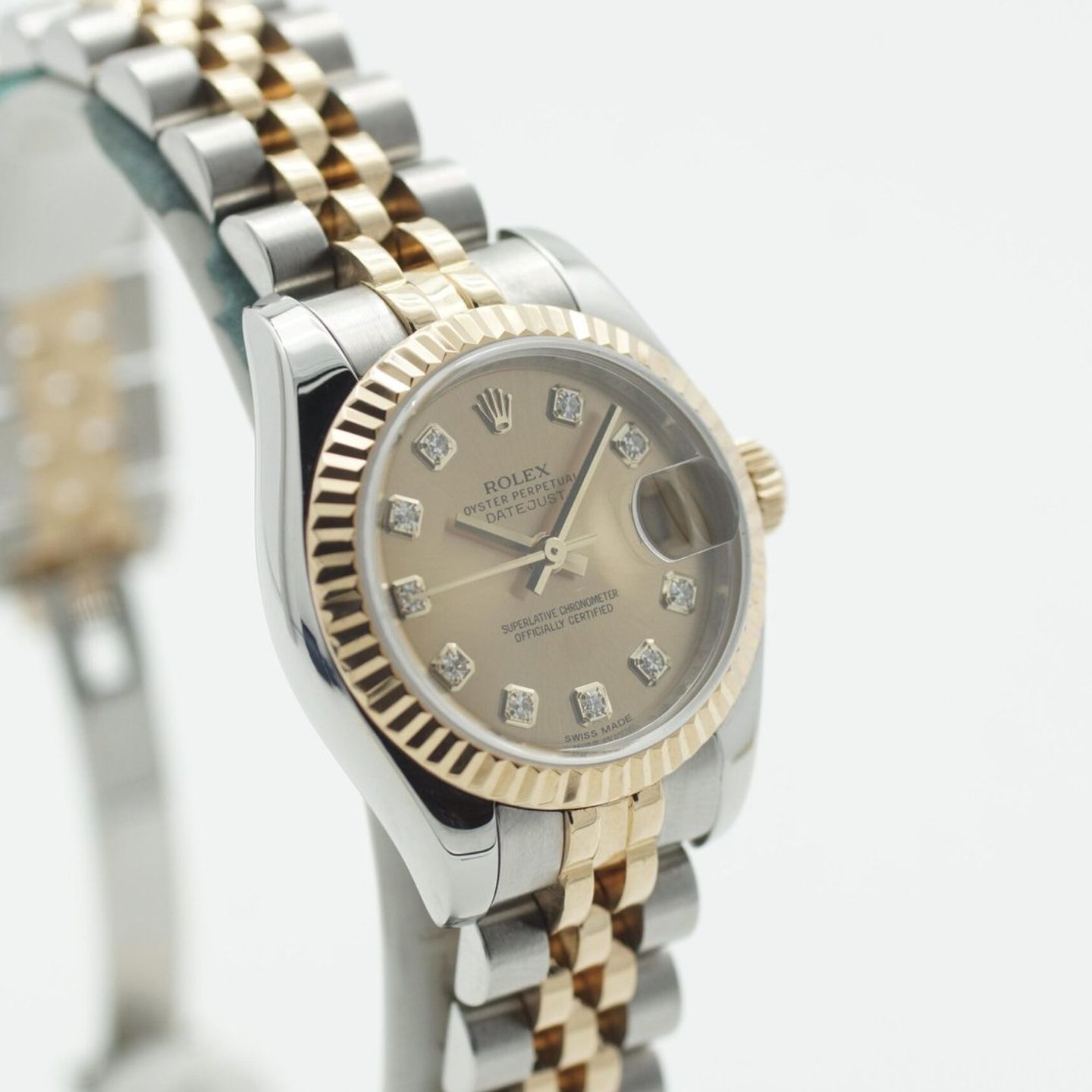 Rolex Lady-Datejust 179173 (2011) - 26mm Goud/Staal (3/8)