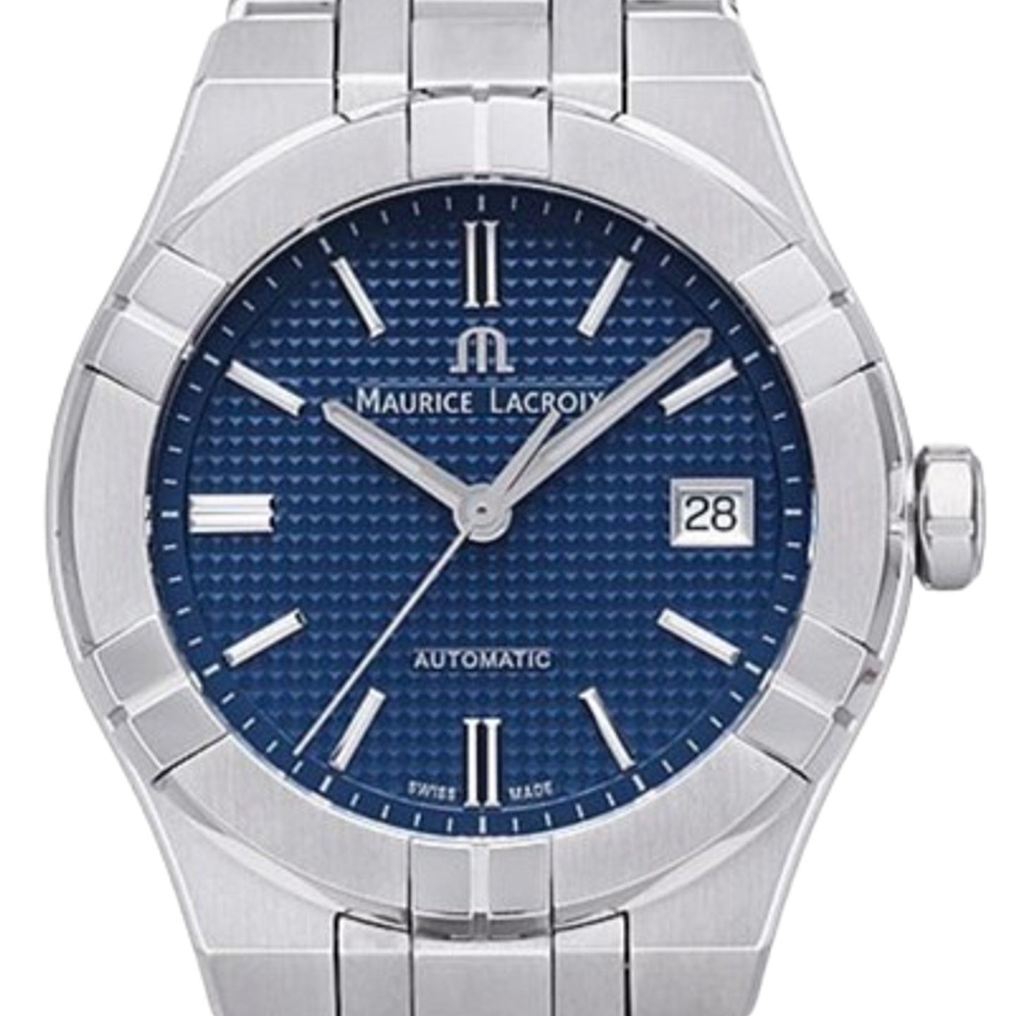 Maurice Lacroix Aikon AI6007-SS002-430-1 (2024) - Blue dial 39 mm Steel case (1/1)