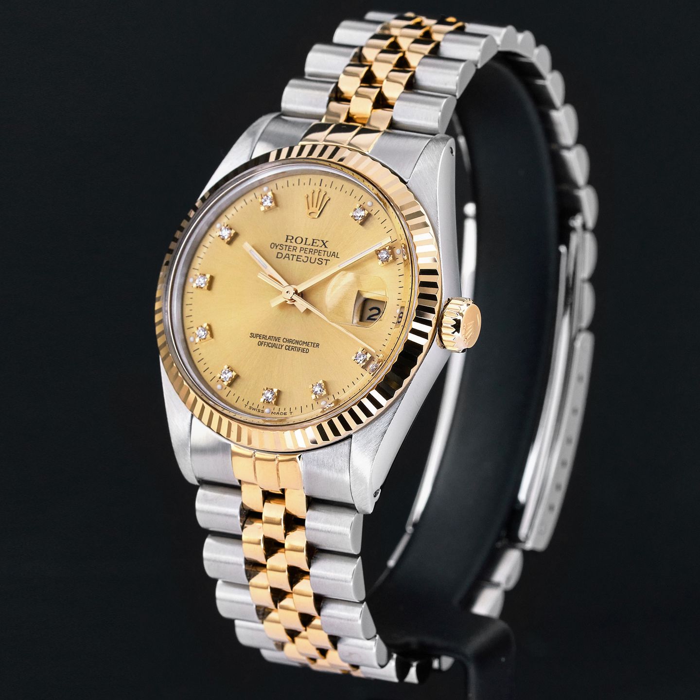 Rolex Datejust 36 16013 (1988) - 36mm Goud/Staal (4/8)