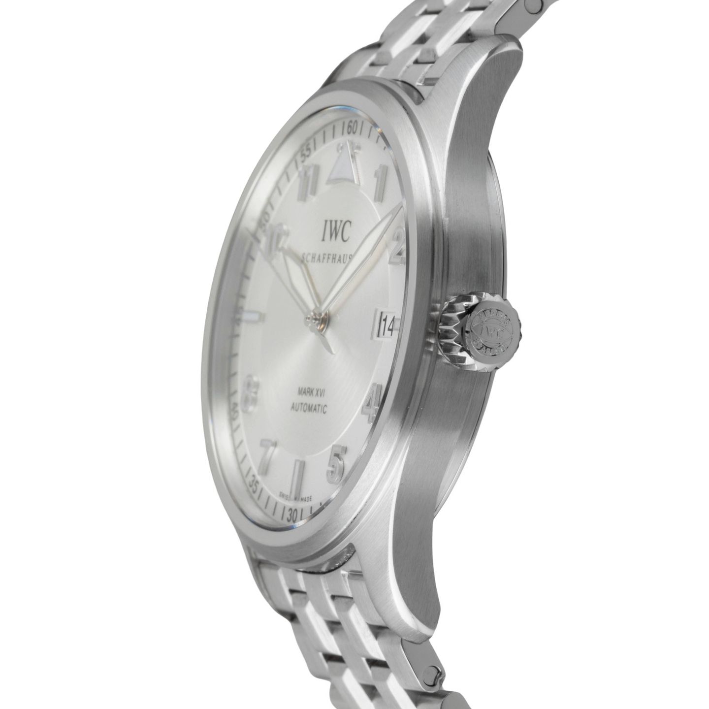 IWC Pilot Mark IW325505 (Unknown (random serial)) - Silver dial 39 mm Steel case (6/8)