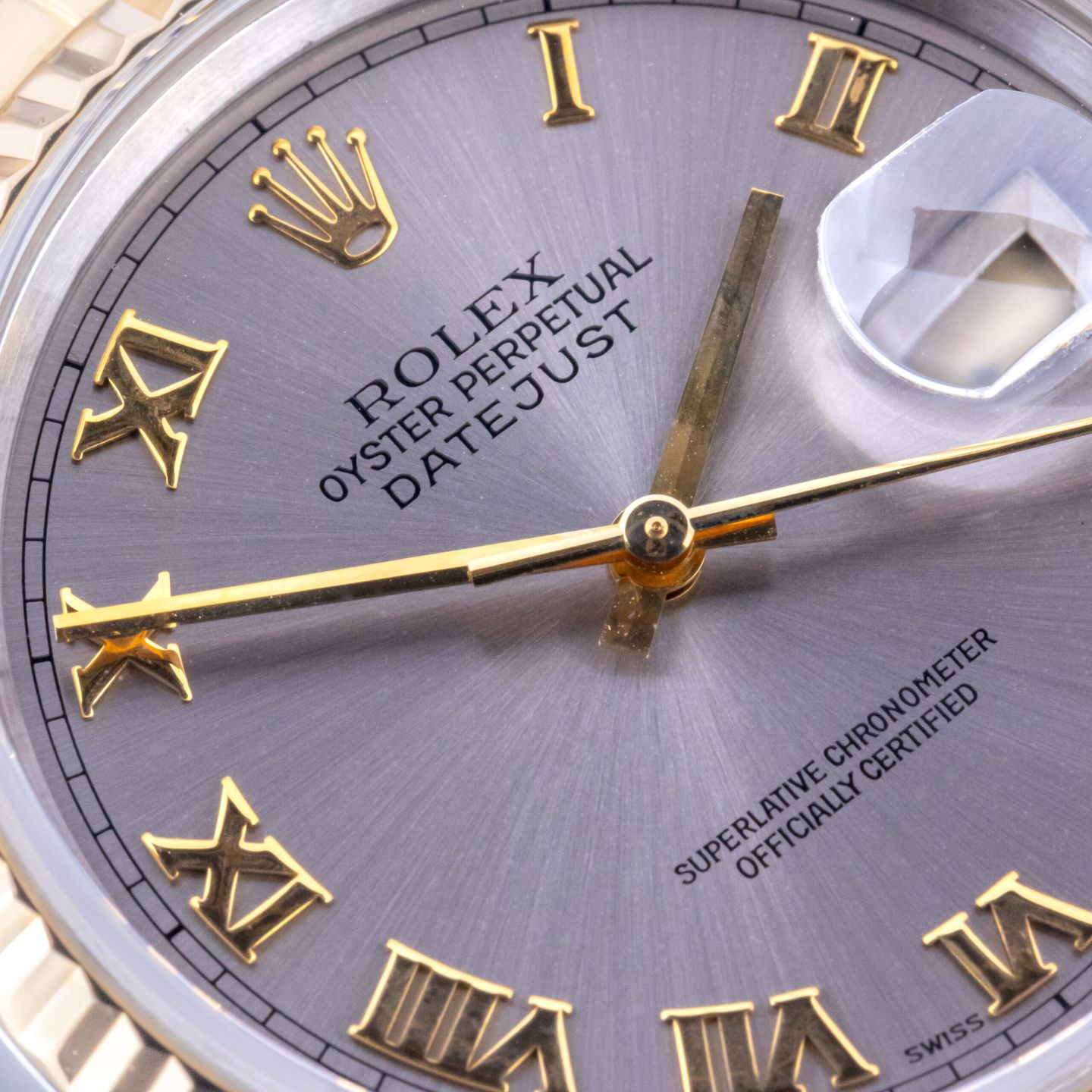 Rolex Datejust 36 16233 (1994) - 36mm Goud/Staal (2/8)