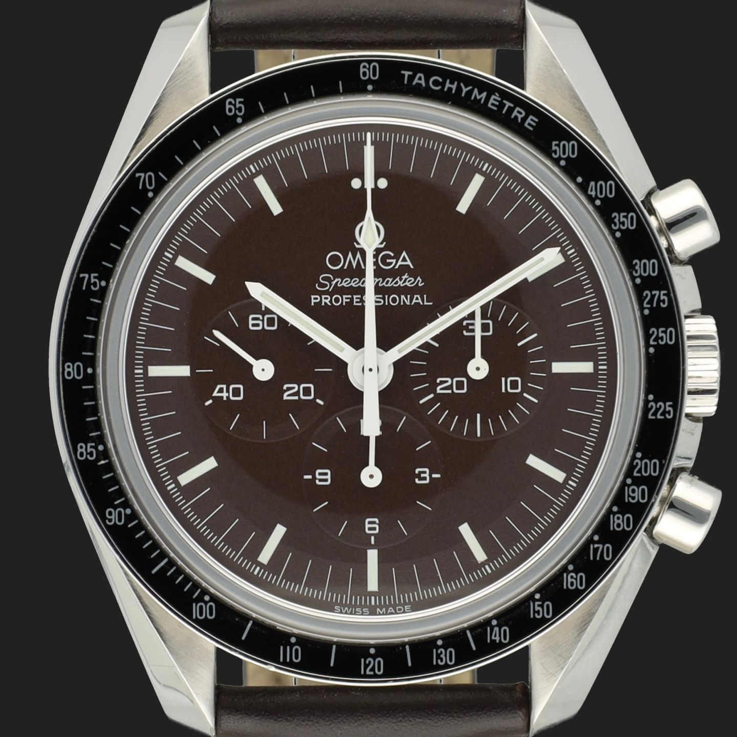 Omega Speedmaster Professional Moonwatch 311.32.42.30.13.001 (2013) - Bruin wijzerplaat 42mm Staal (2/8)