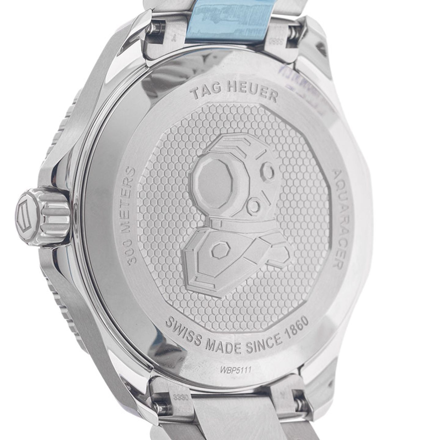 TAG Heuer Aquaracer 300M WBP5111.BA0013 (2025) - Blauw wijzerplaat 42mm Staal (6/7)