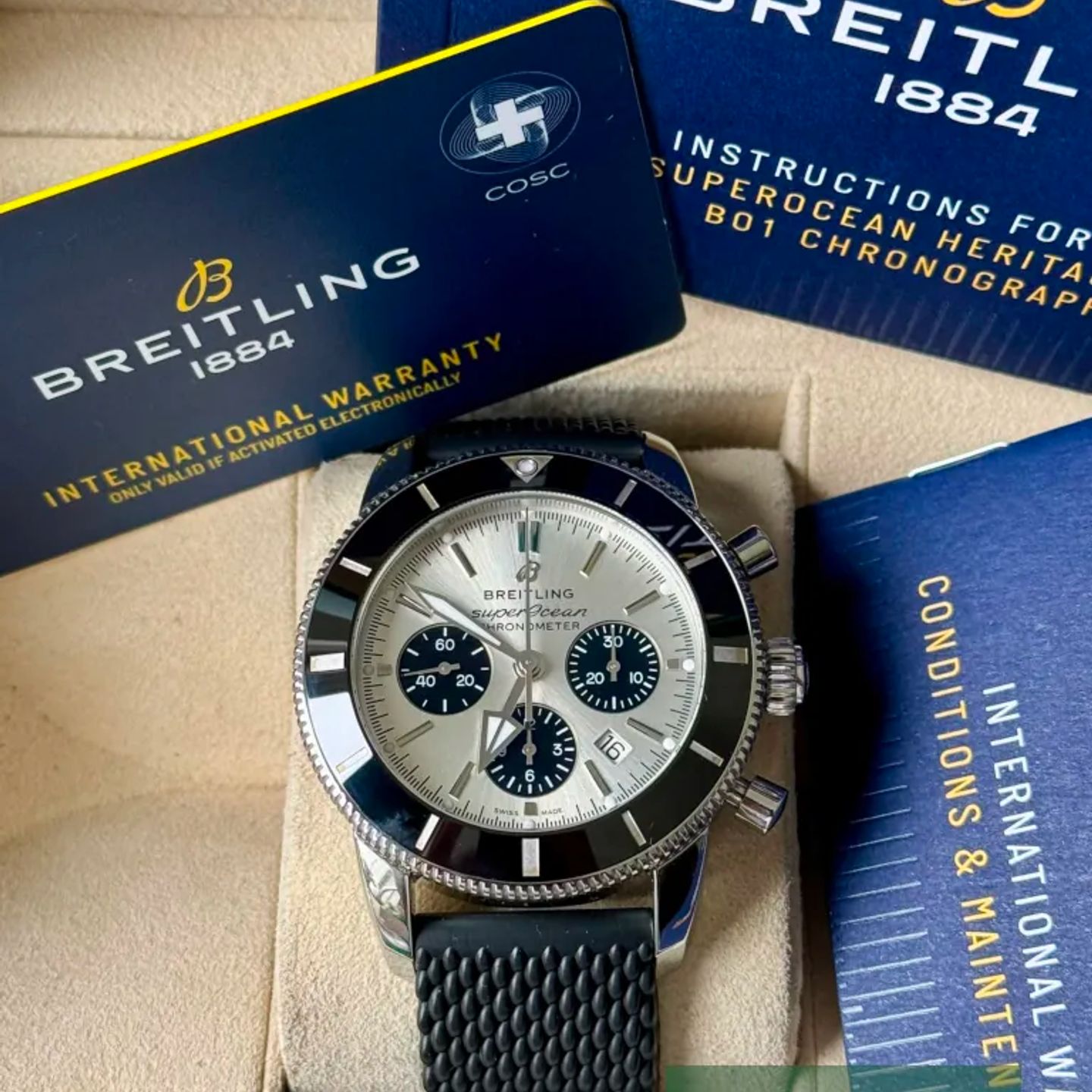 Breitling Superocean Heritage II Chronograph AB0162121G1S1 - (6/6)
