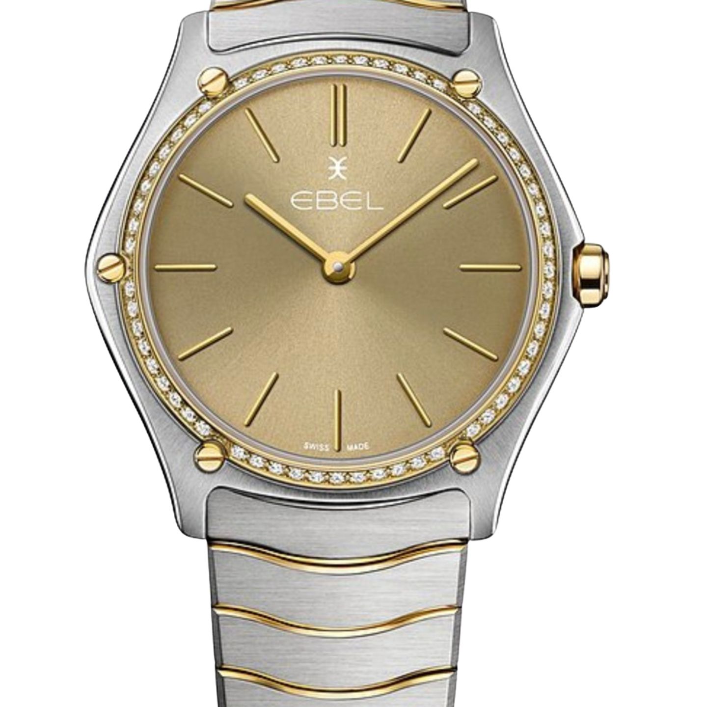 Ebel Sport 1216511A (2024) - Gold dial 33 mm Unknown case (1/1)