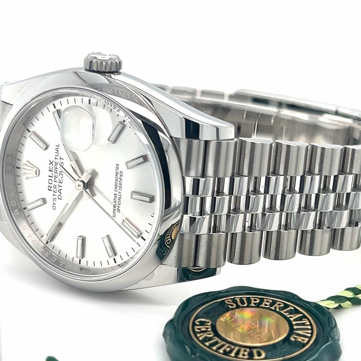 Rolex Datejust 36 126200 (2023) - 36 mm Steel case (5/8)