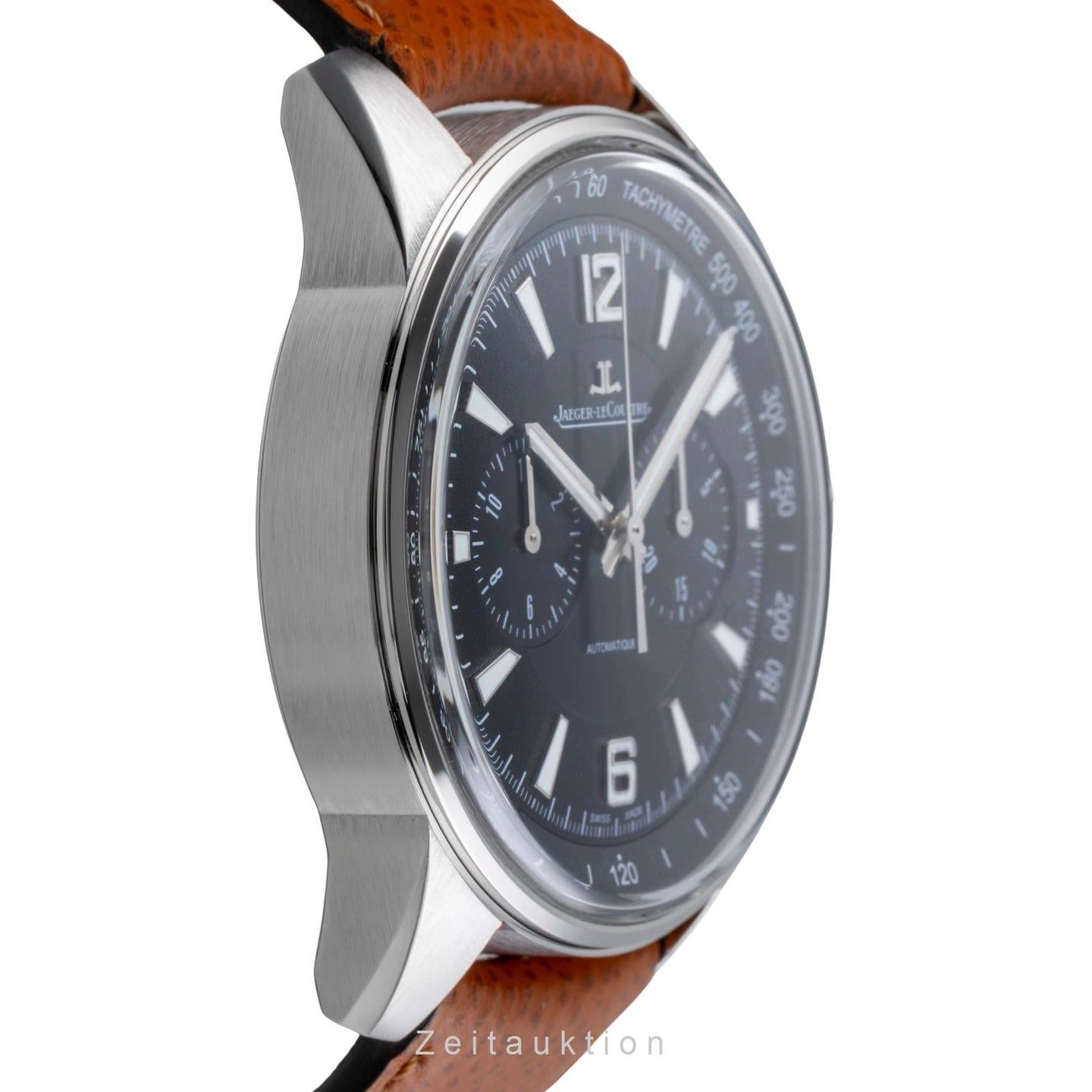 Jaeger-LeCoultre Polaris Q9028471 (Unknown (random serial)) - Black dial 42 mm Steel case (6/8)