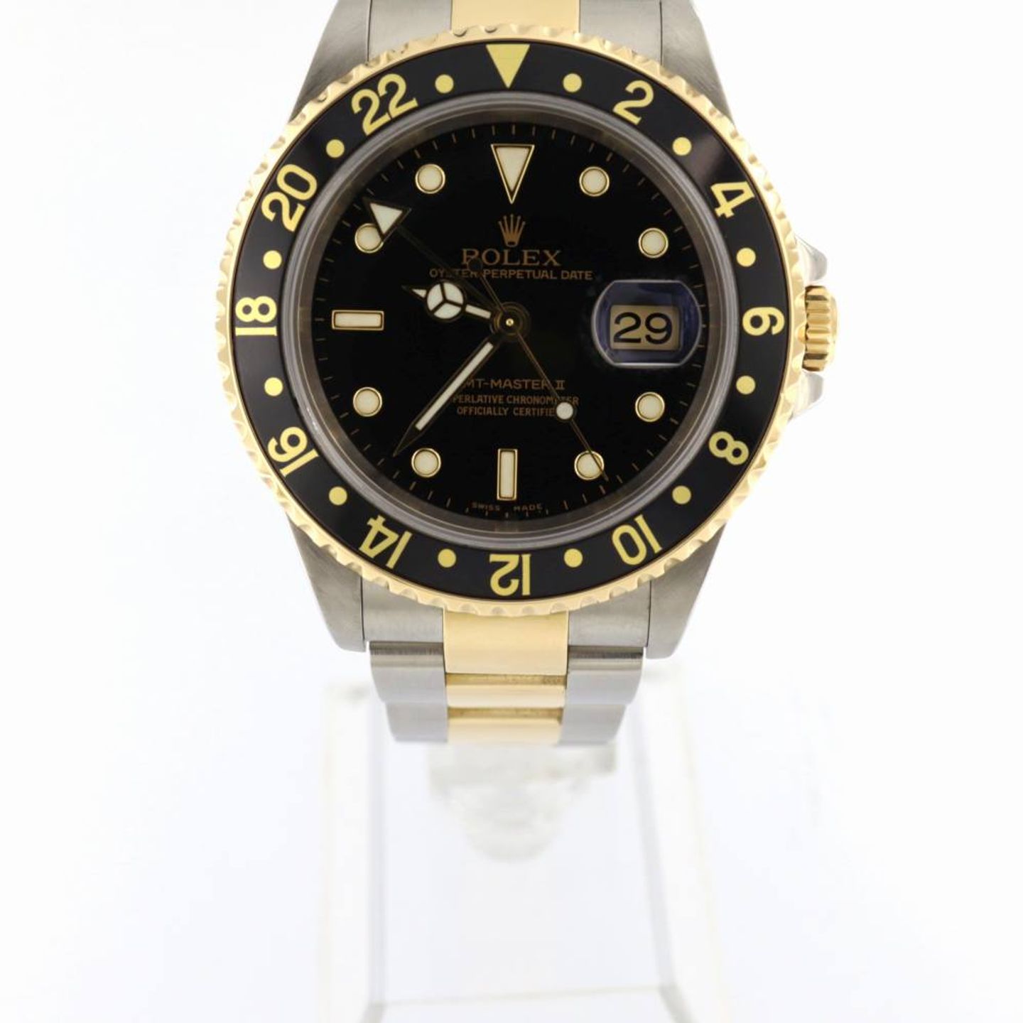 Rolex GMT-Master II 16713 (2005) - 40mm Goud/Staal (1/6)