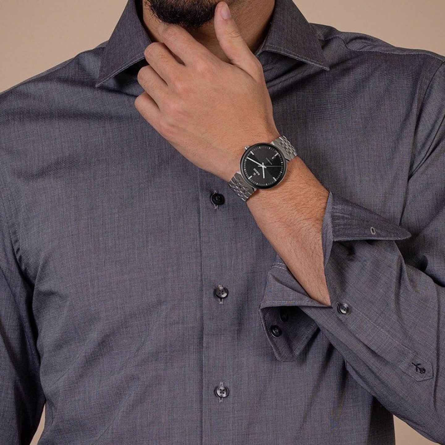Rado Florence R48903153 (2026) - Zwart wijzerplaat 39mm Staal (2/4)