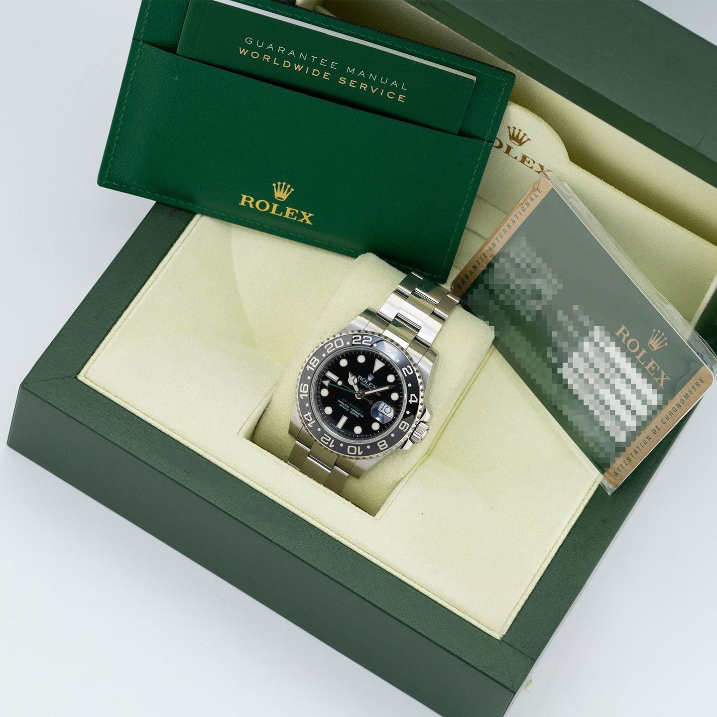 Rolex GMT-Master II 116710LN (2013) - Zwart wijzerplaat 40mm Staal (5/5)