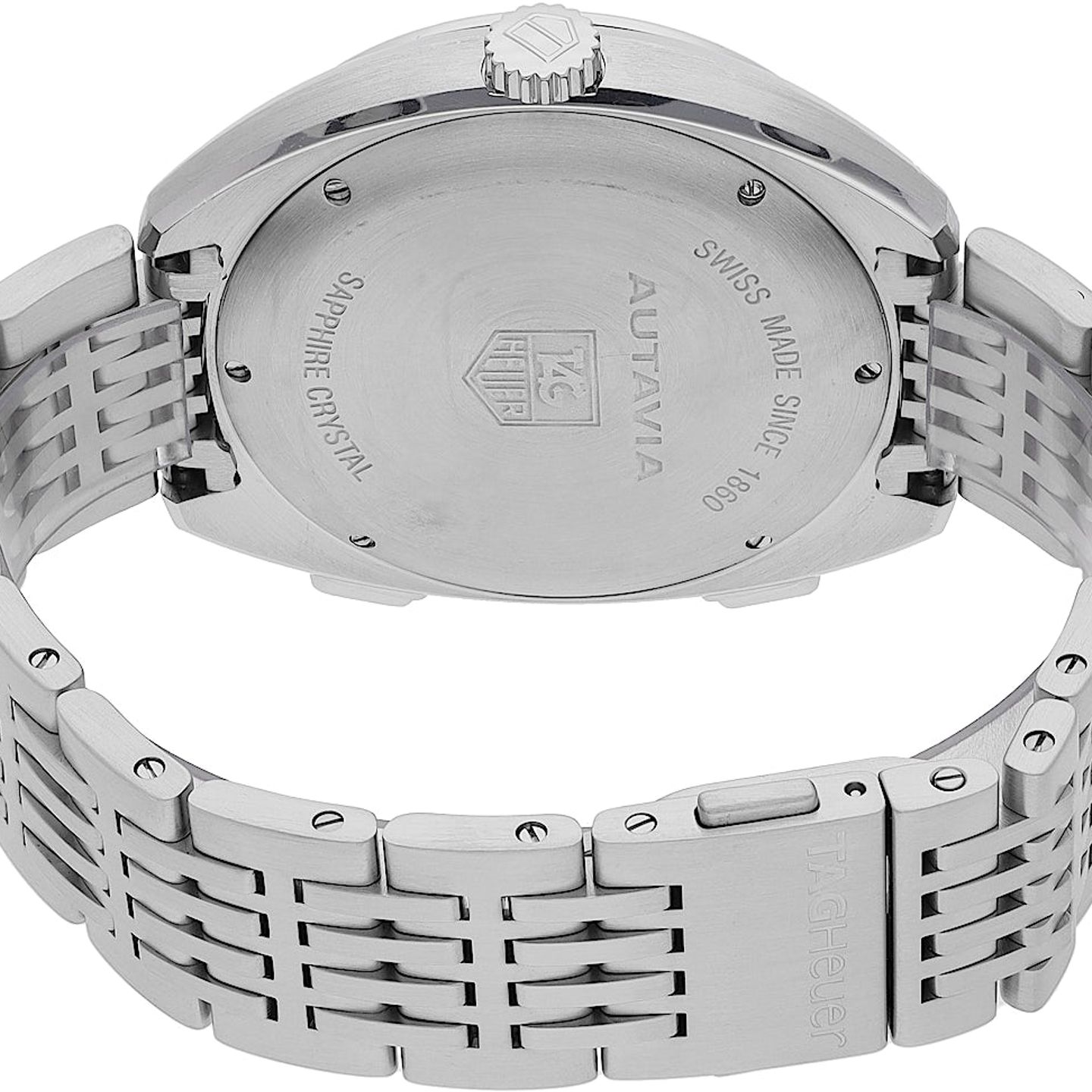TAG Heuer Autavia CY2111.BA0775 (2016) - Black dial 43 mm Steel case (5/5)