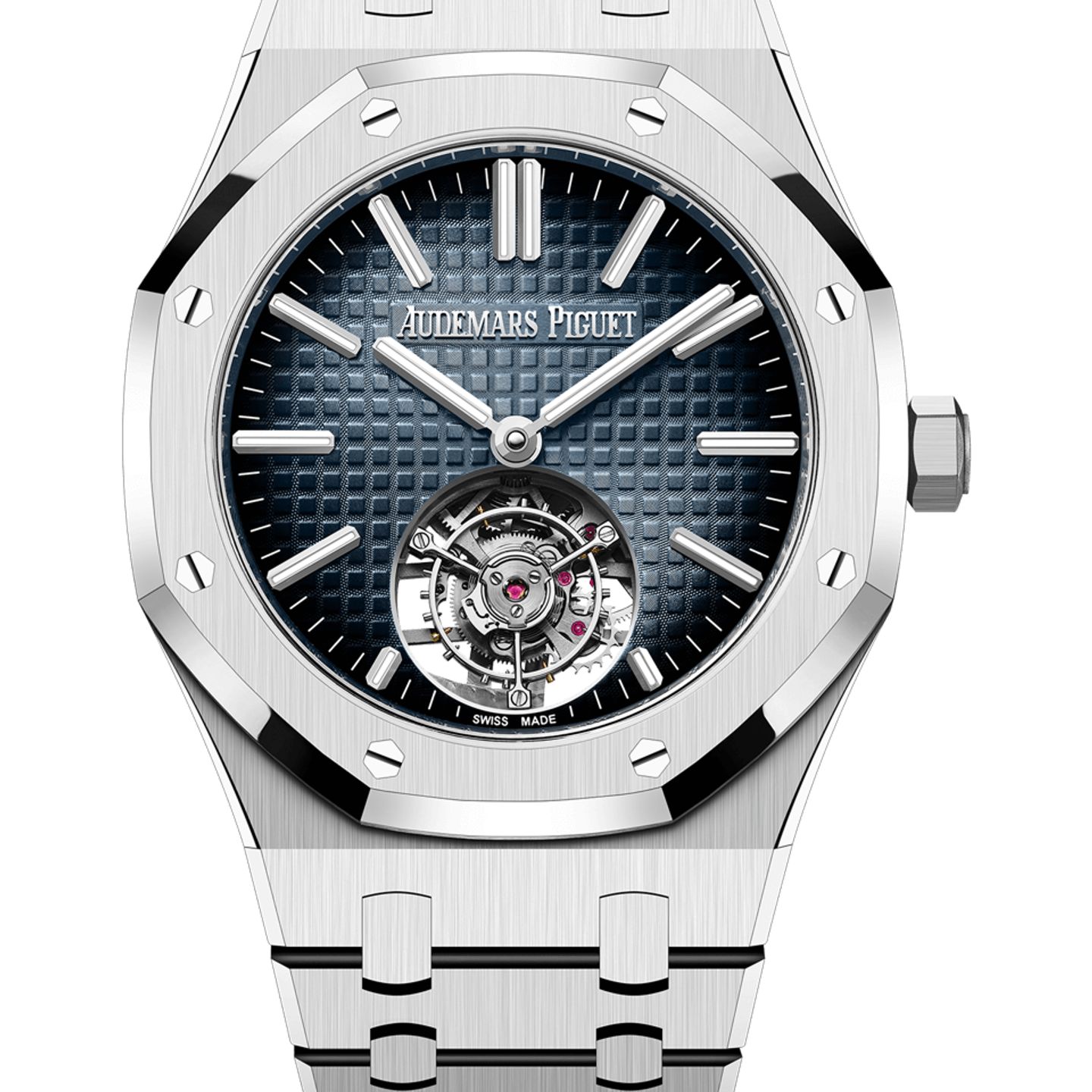 Audemars Piguet Royal Oak Tourbillon 26730ST.OO.1320ST.02 (2025) - Blue dial 41 mm Steel case (1/1)