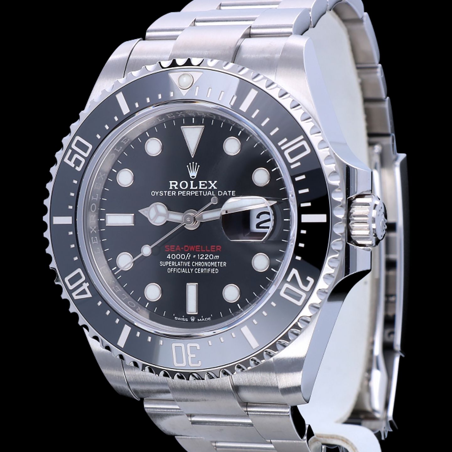 Rolex Sea-Dweller 126600 (2022) - Black dial 43 mm Steel case (2/8)