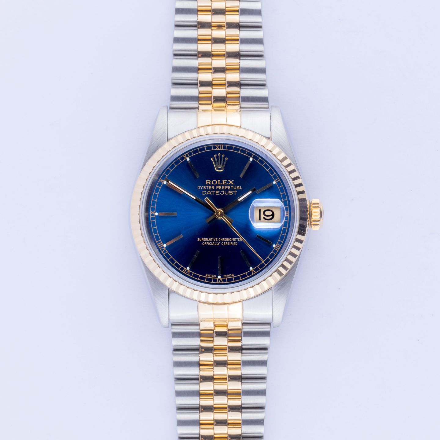 Rolex Datejust 36 16233 (2001) - 36 mm Gold/Steel case (3/7)