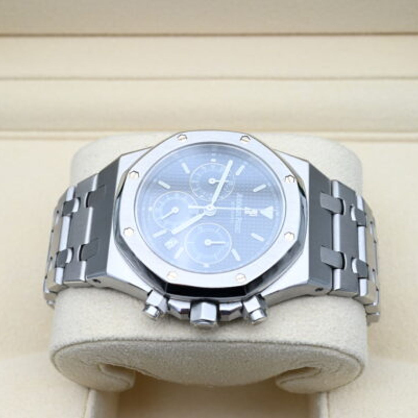 Audemars Piguet Royal Oak Chronograph 25860ST (2000) - Grijs wijzerplaat 39mm Staal (4/7)