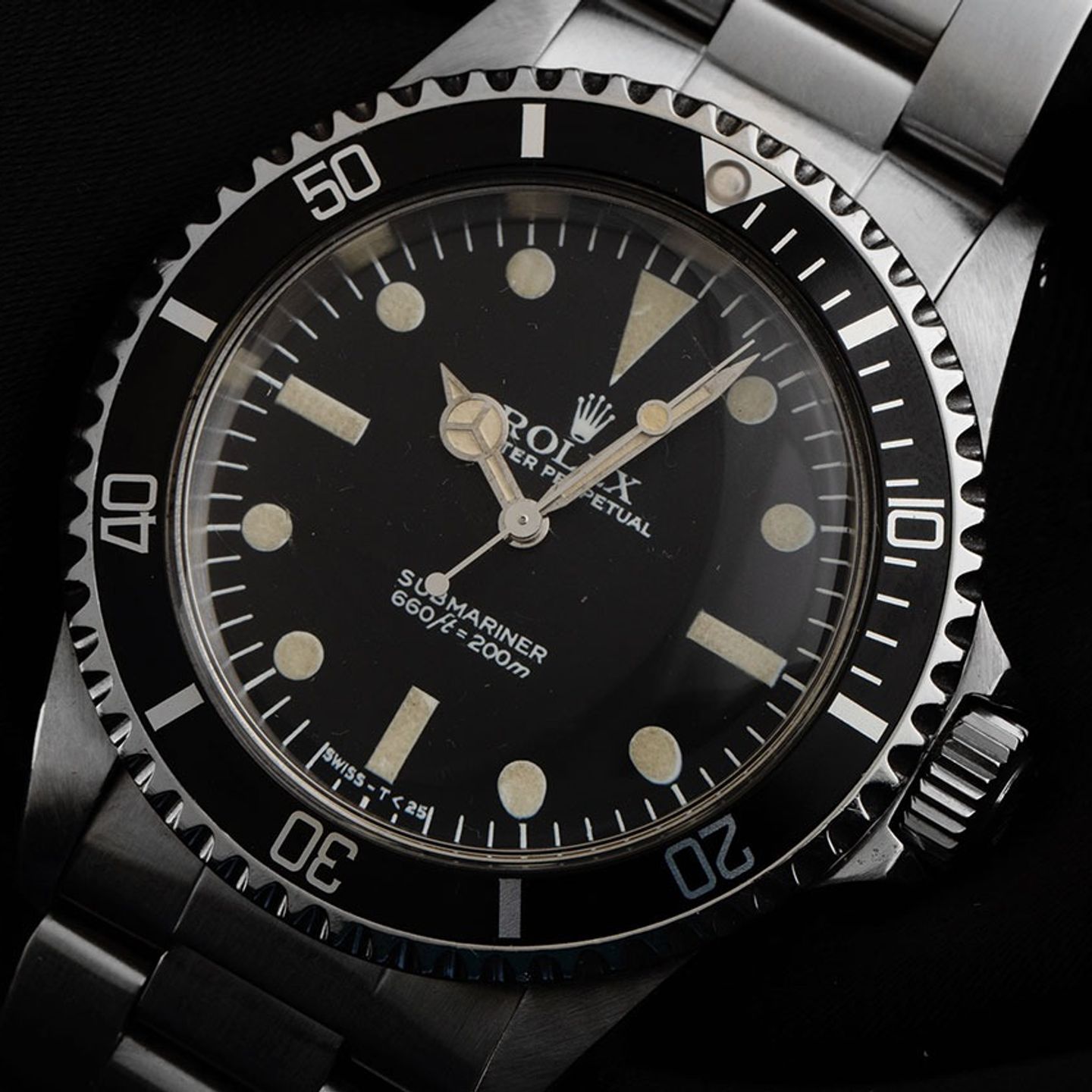 Rolex Submariner No Date 5513 (1983) - Black dial 40 mm Steel case (3/8)