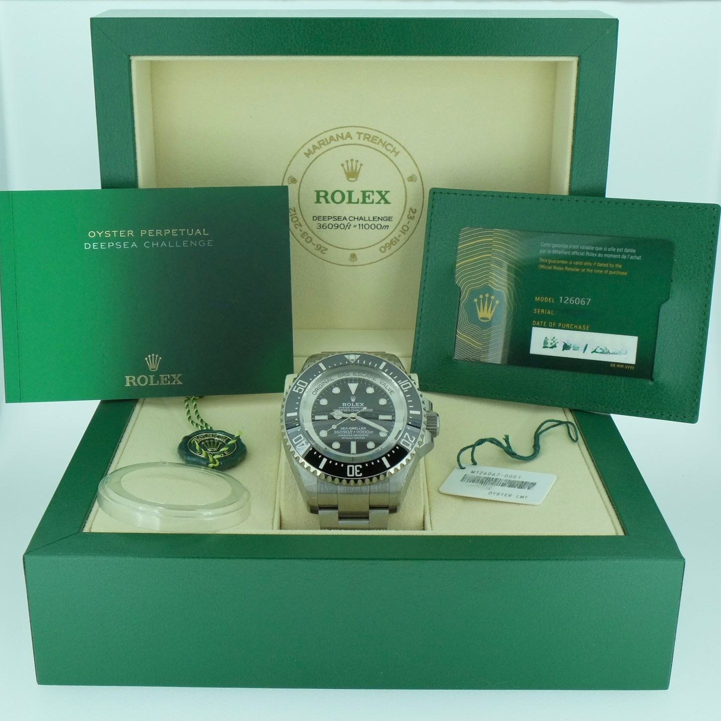 Rolex Sea-Dweller Deepsea 126067 (2024) - Black dial 50 mm Titanium case (4/6)