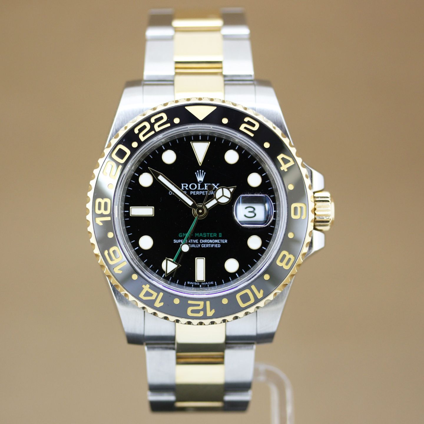 Rolex GMT-Master II 116713LN (2010) - 40 mm Gold/Steel case (1/8)