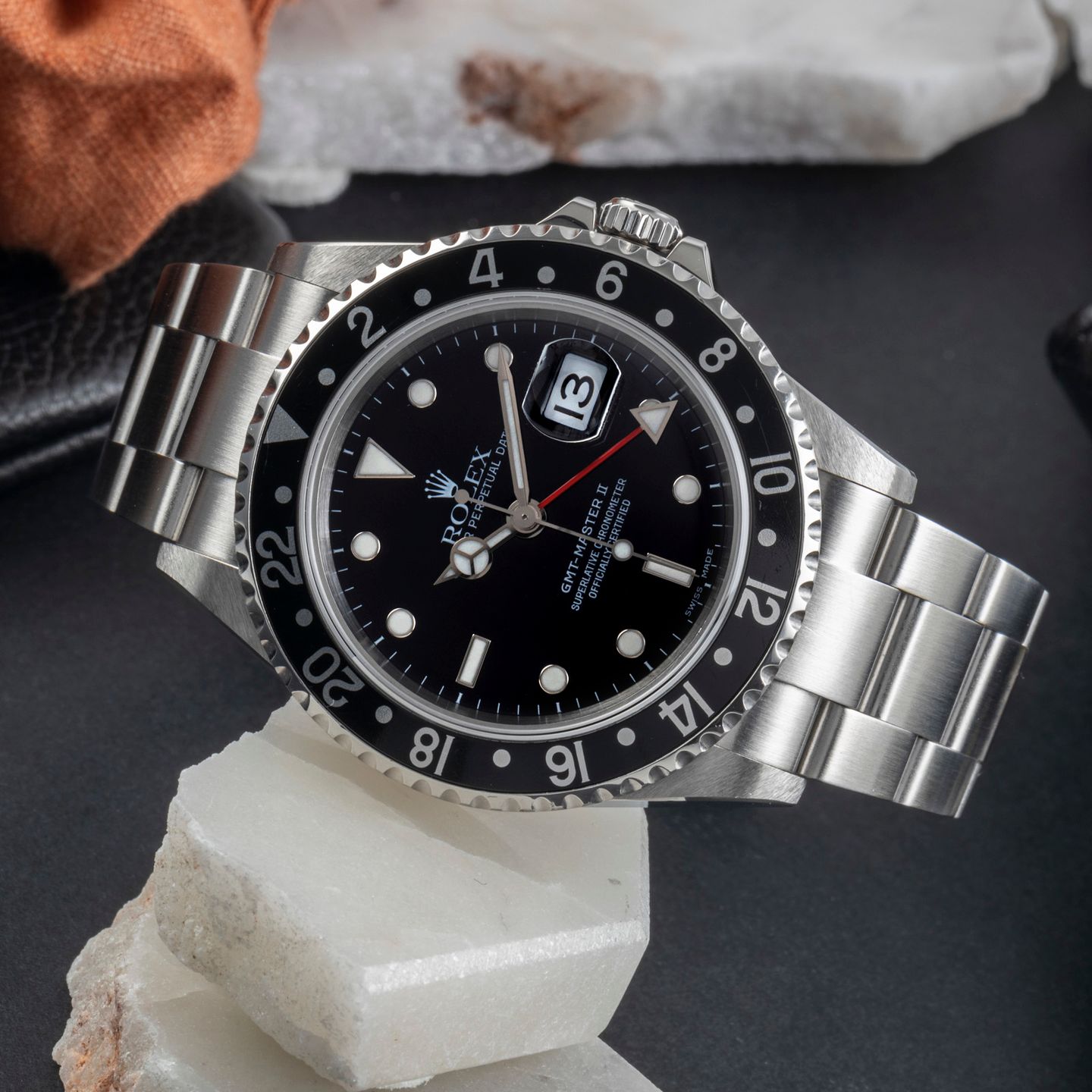 Rolex GMT-Master II 16710T (2006) - Black dial 40 mm Steel case (2/8)