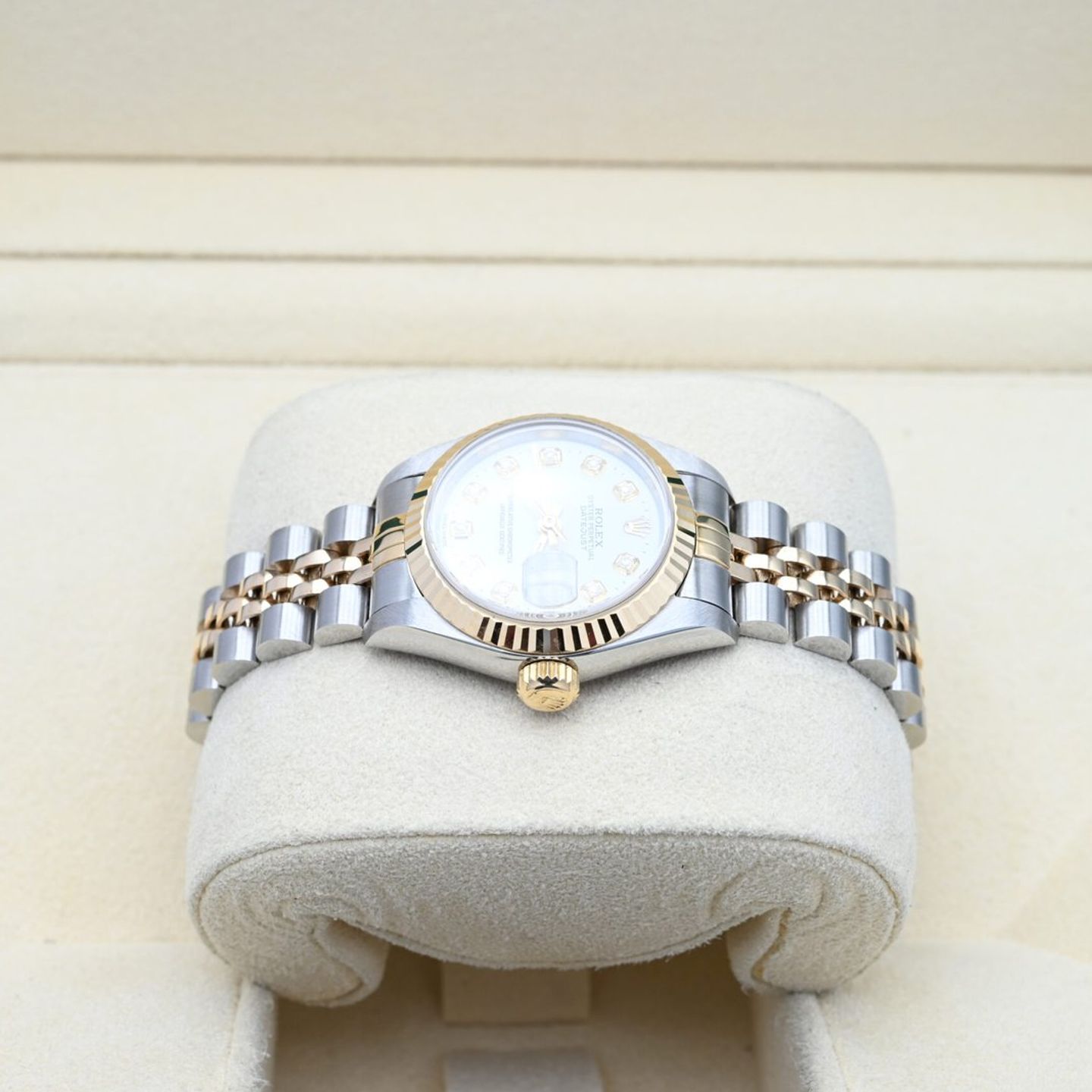 Rolex Lady-Datejust 69173 (1995) - 26mm Goud/Staal (4/7)
