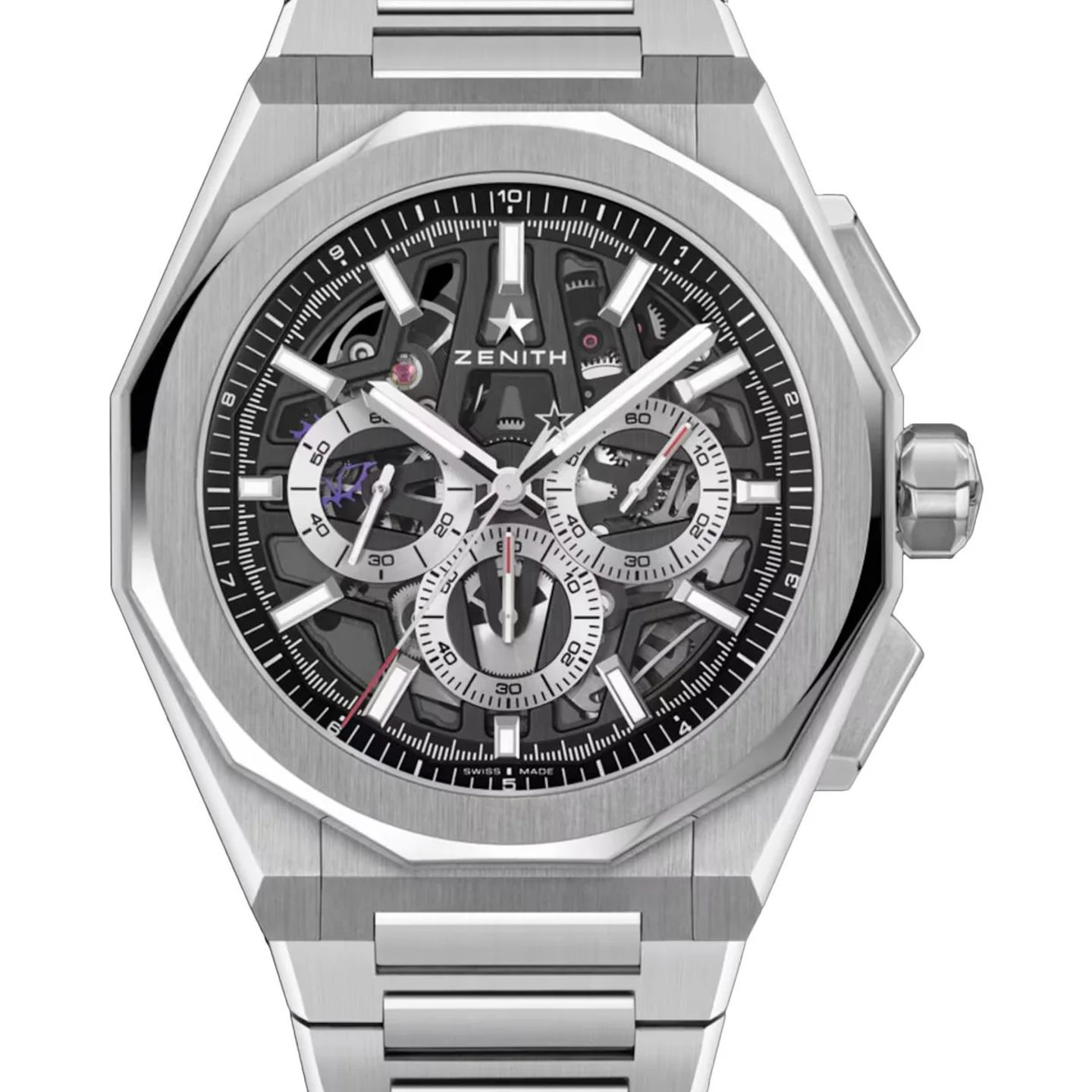 Zenith Defy Skyline 03.9500.3600/78.I001 (2026) - Transparent dial 42 mm Steel case (1/1)