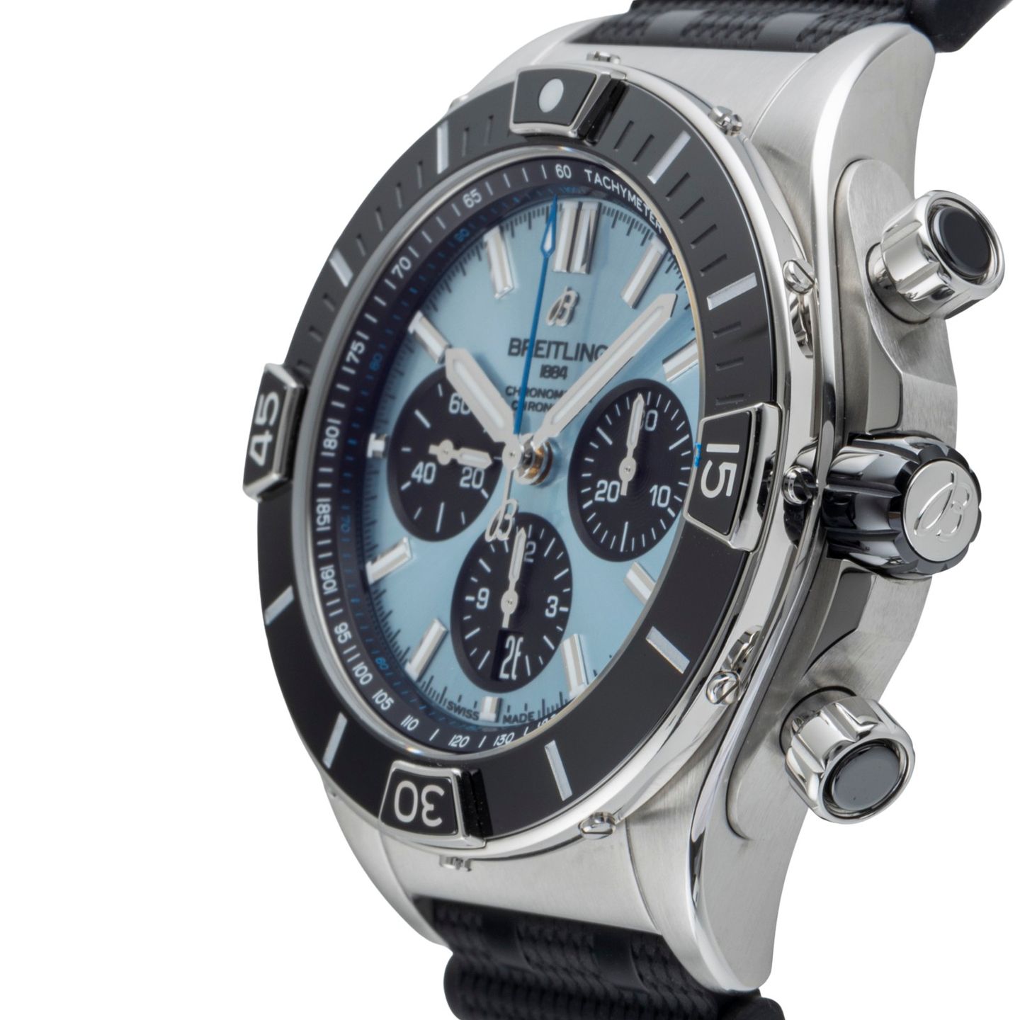 Breitling Chronomat PB0136251C1S1 (Unknown (random serial)) - Blue dial 44 mm Steel case (6/8)