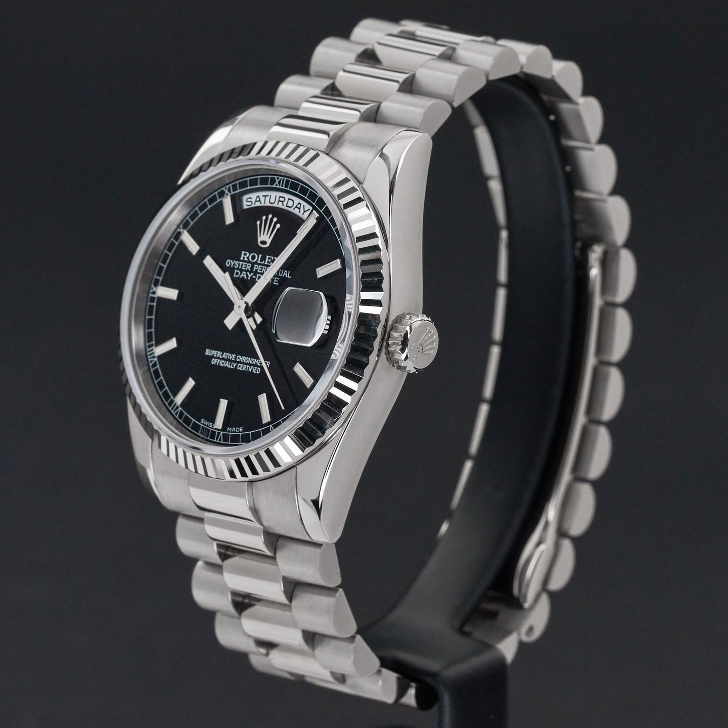 Rolex Day-Date 36 118239 (2006) - 36mm Witgoud (4/8)