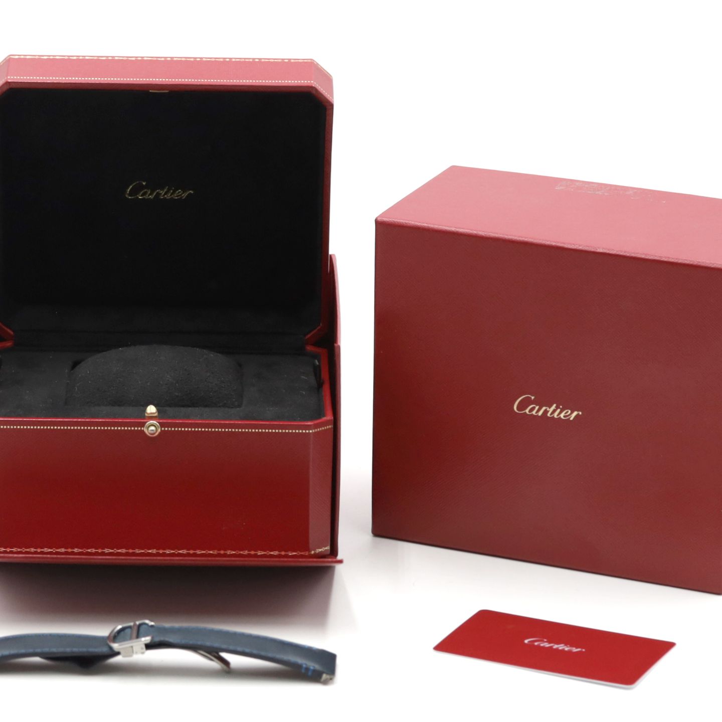 Cartier Santos WSSA0013 (Unknown (random serial)) - Blue dial 40 mm Steel case (8/8)