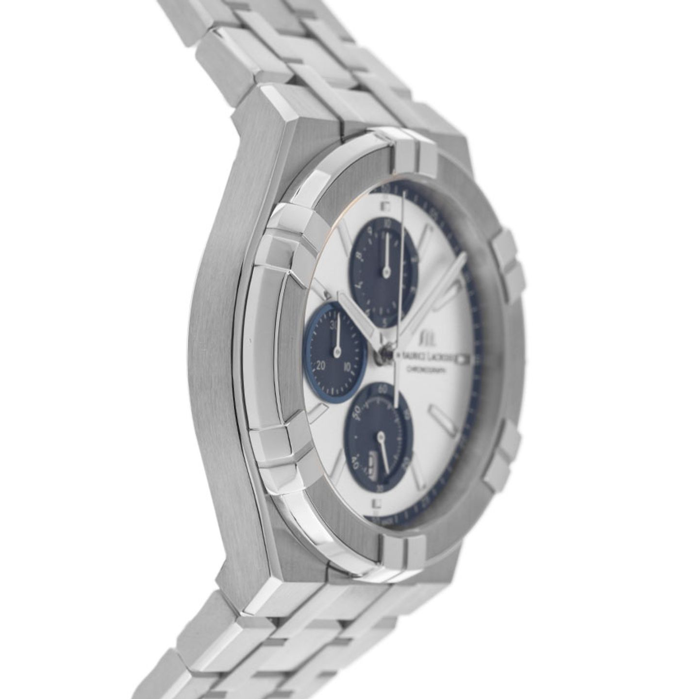 Maurice Lacroix Aikon AI1118-SS002-230-1 (Unknown (random serial)) - Silver dial 42 mm Steel case (5/7)