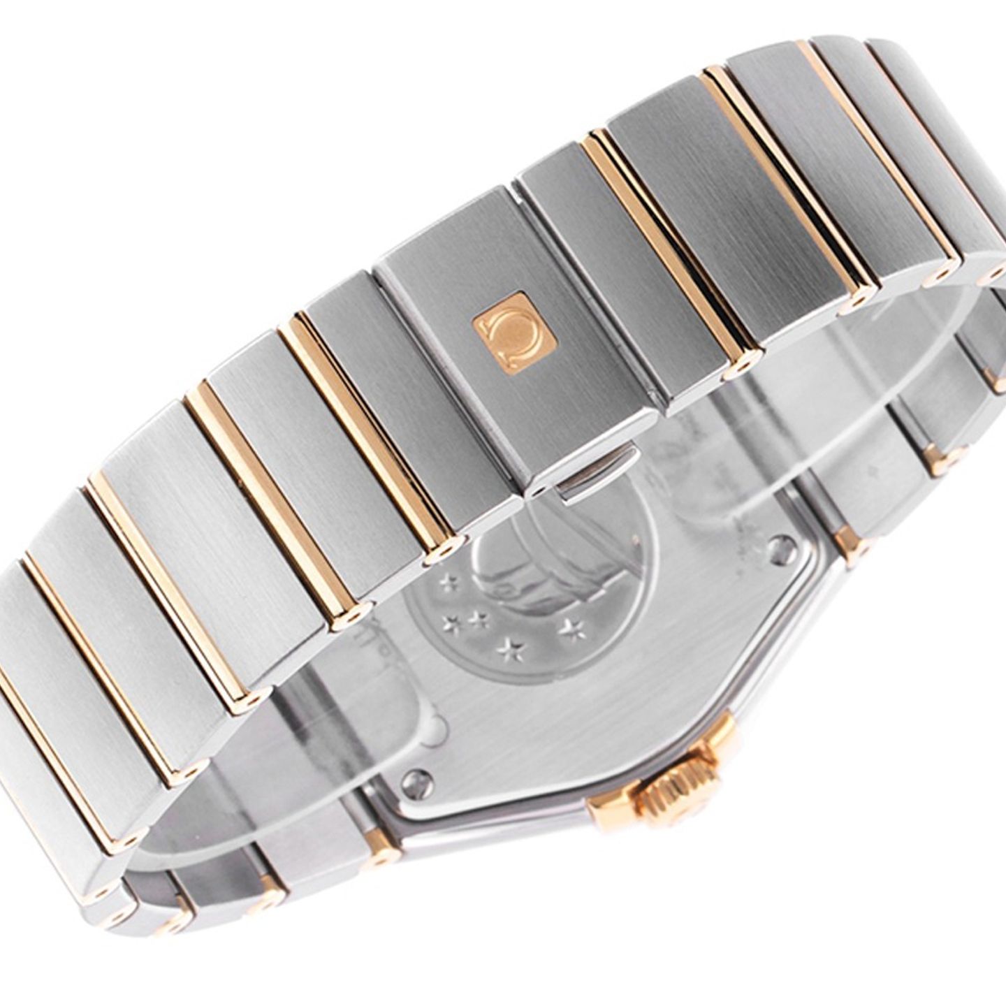 Omega Constellation Quartz 123.20.24.60.63.001 (2014) - Brown dial 24 mm Steel case (7/8)