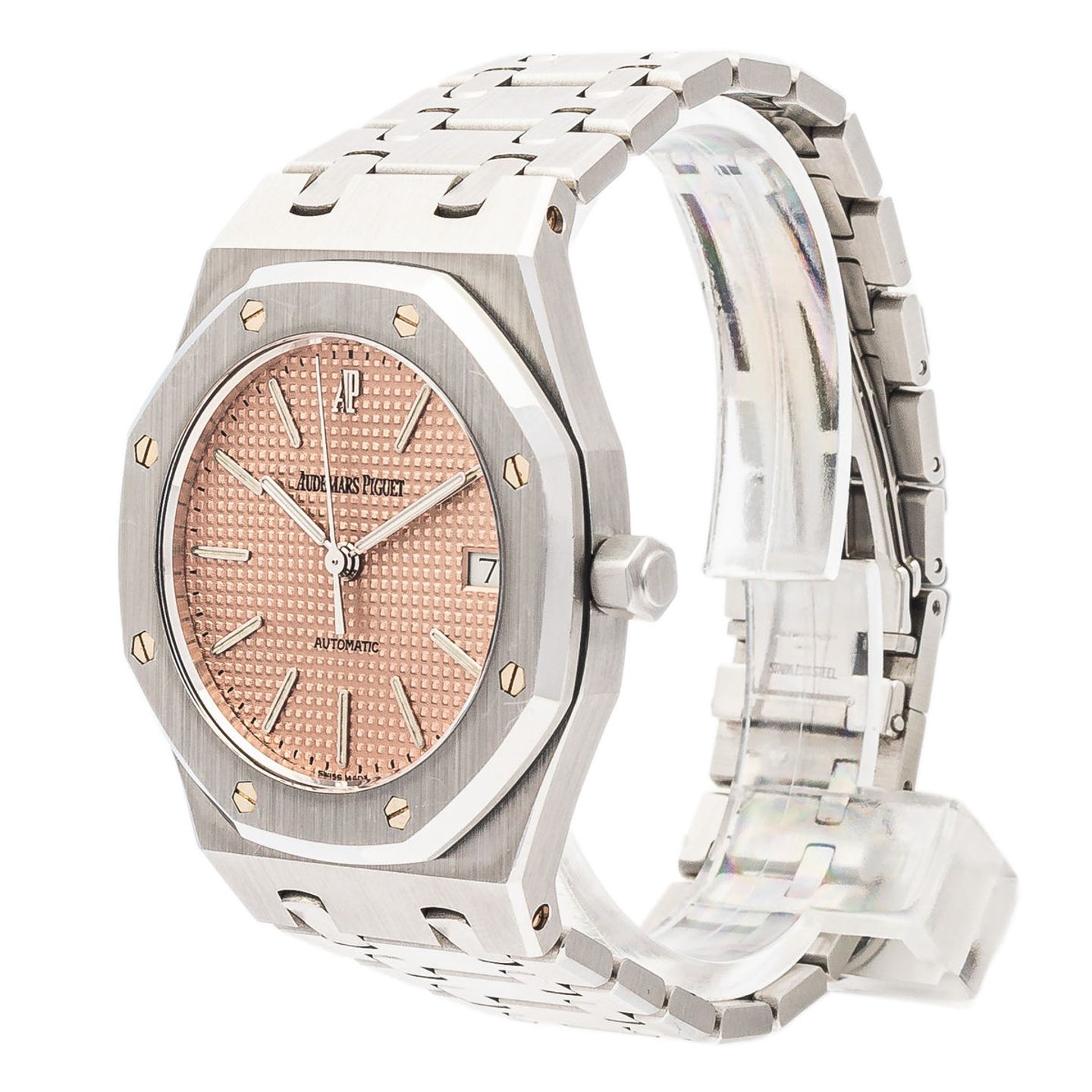 Audemars Piguet Royal Oak 14790ST (2000) - Pink dial 36 mm Steel case (2/6)