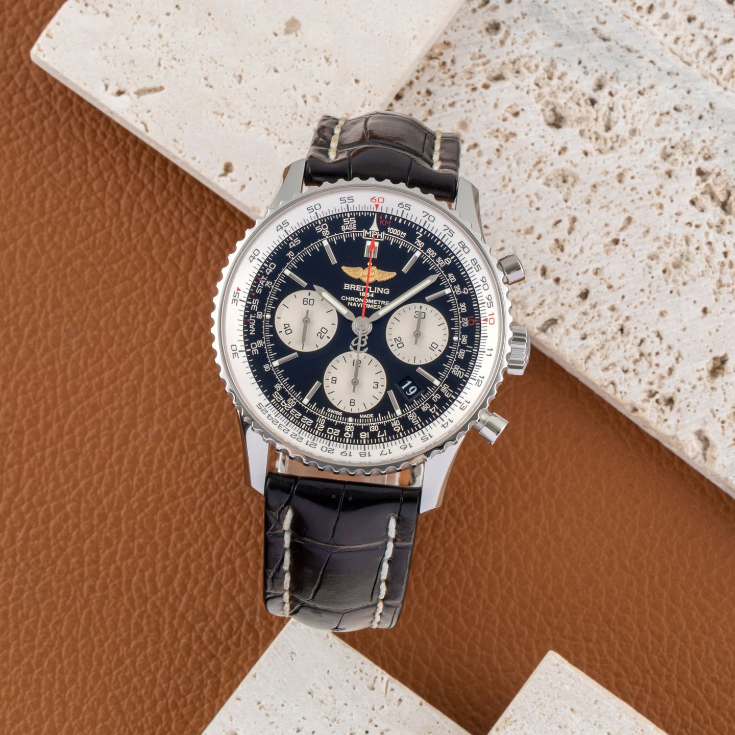 Breitling Navitimer 01 AB0120 (Unknown (random serial)) - 43 mm Steel case (1/8)