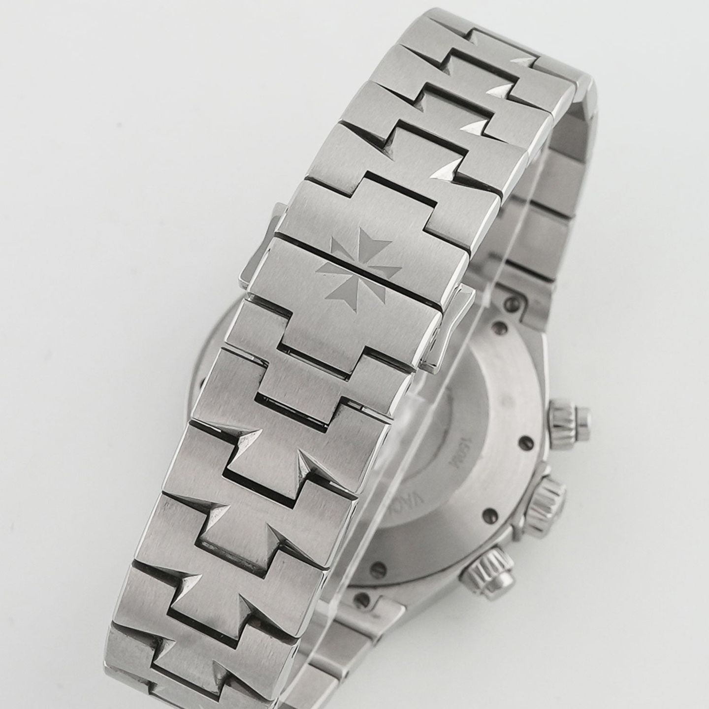 Vacheron Constantin Overseas Chronograph 49150/B01A-9097 (Onbekend (willekeurig serienummer)) - Zwart wijzerplaat 43mm Staal (4/6)