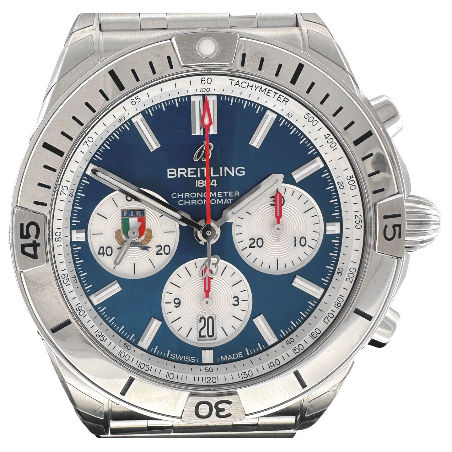 Breitling Chronomat 42 AB0134A41C1A1 (2024) - Blauw wijzerplaat 42mm Staal (1/7)