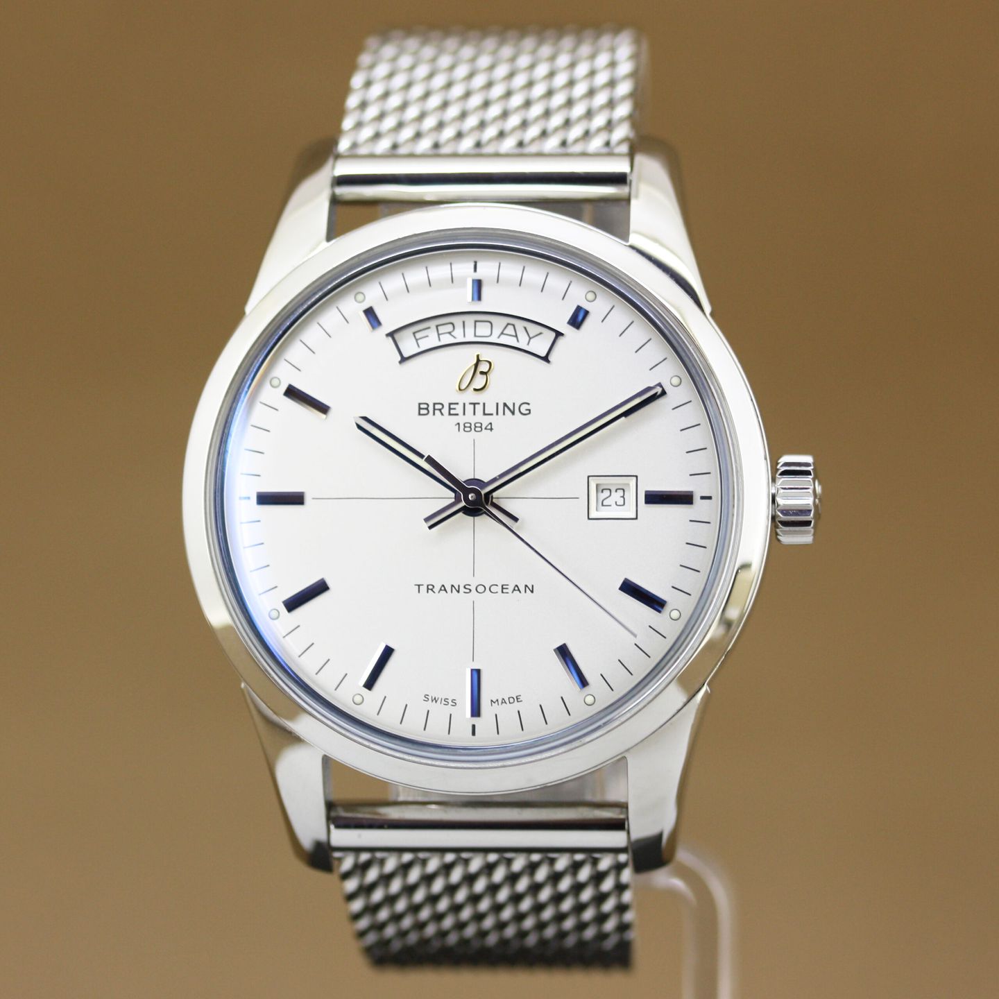 Breitling Transocean Day & Date A45310 (2017) - 43 mm Steel case (3/8)