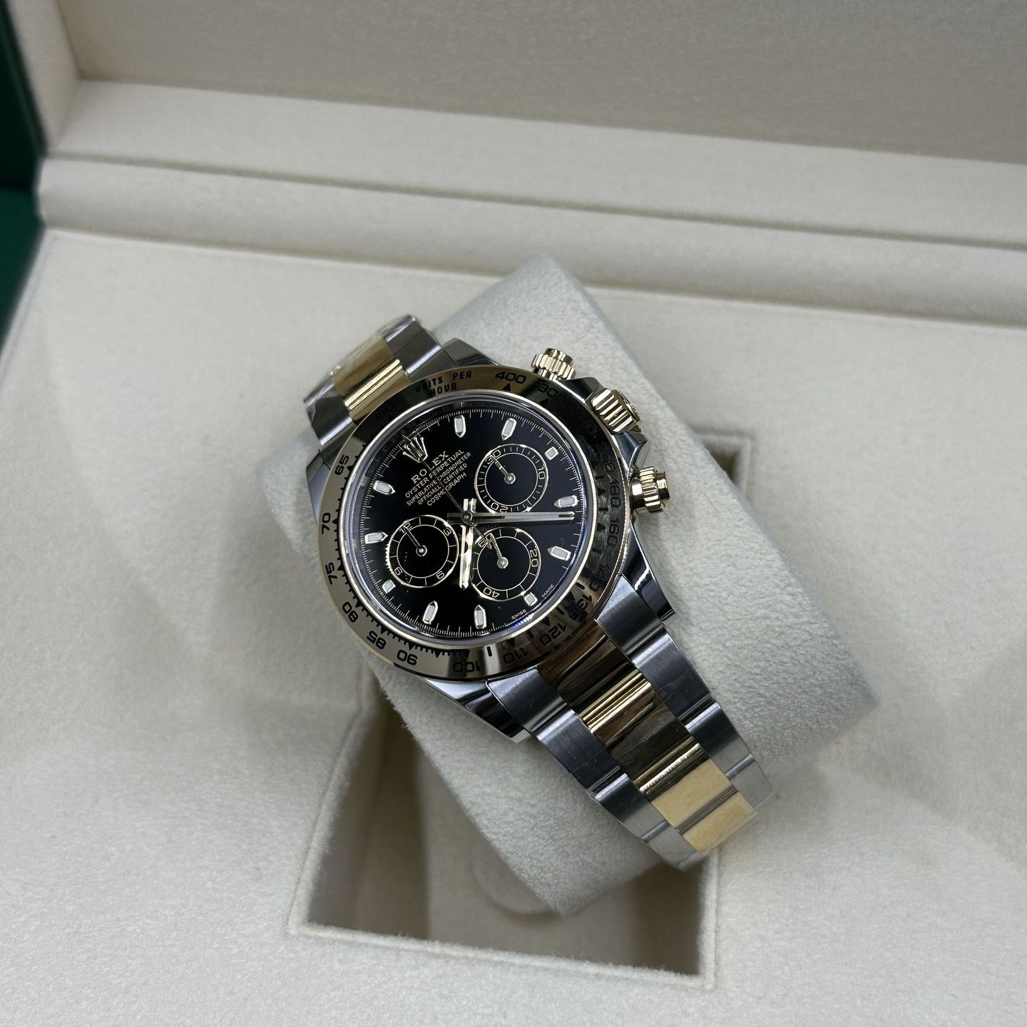 Rolex Daytona 116503 (Onbekend (willekeurig serienummer)) - Zwart wijzerplaat 40mm Staal (4/8)