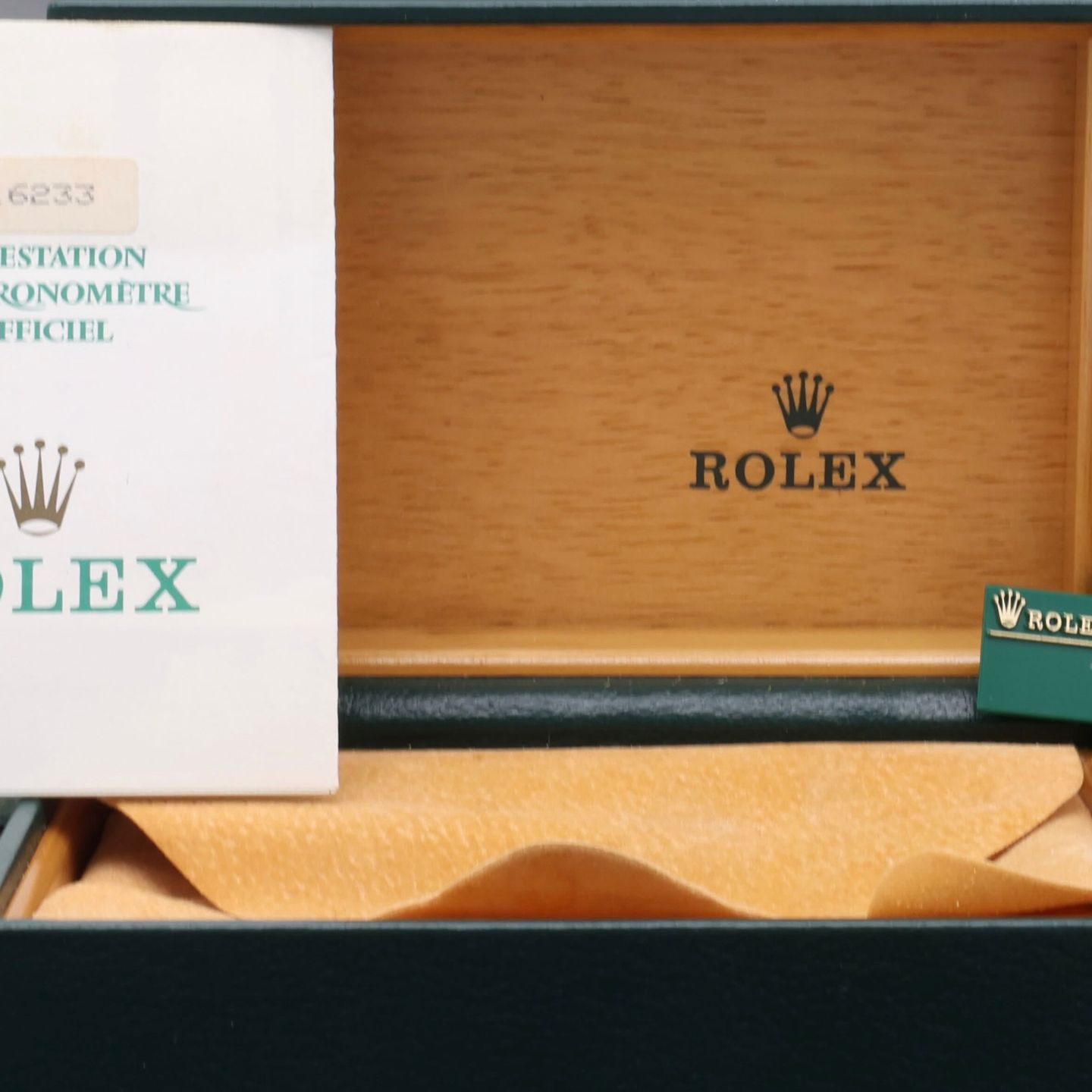 Rolex Datejust 36 16233G (1991) - Champagne dial 36 mm Gold/Steel case (8/8)