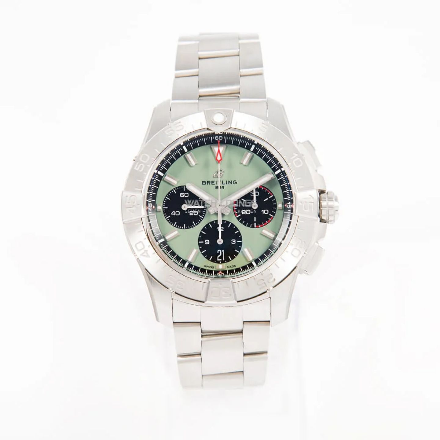 Breitling Avenger AB0147101L1A1 (2025) - Groen wijzerplaat 44mm Staal (3/8)