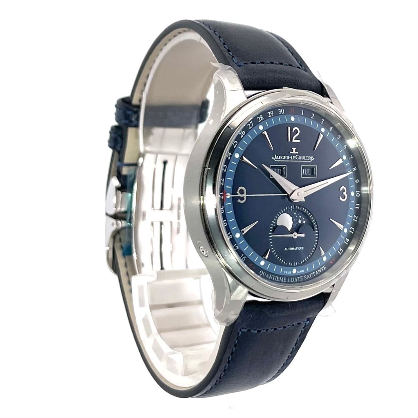 Jaeger-LeCoultre Master Calendar Q4148480 (2023) - Blauw wijzerplaat 40mm Staal (3/7)