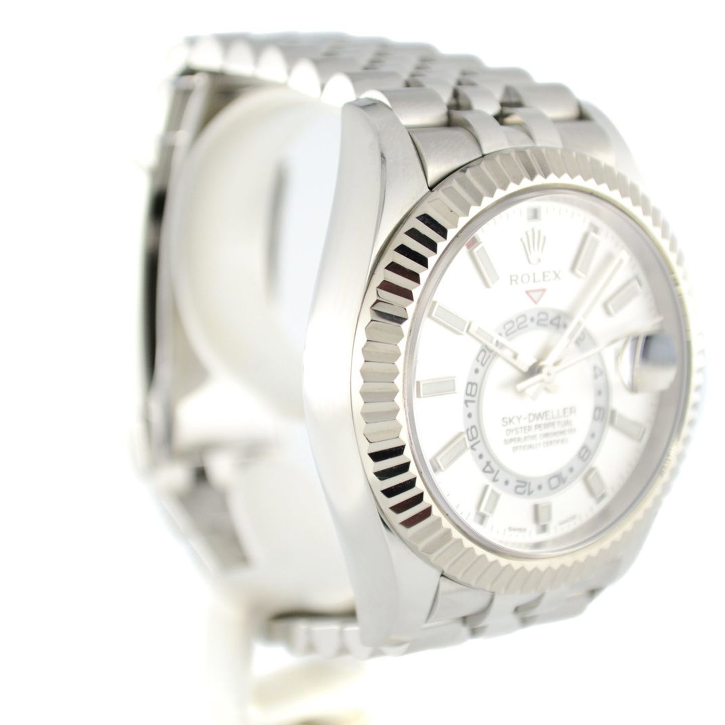Rolex Sky-Dweller 326934 (2023) - White dial 42 mm Steel case (6/7)