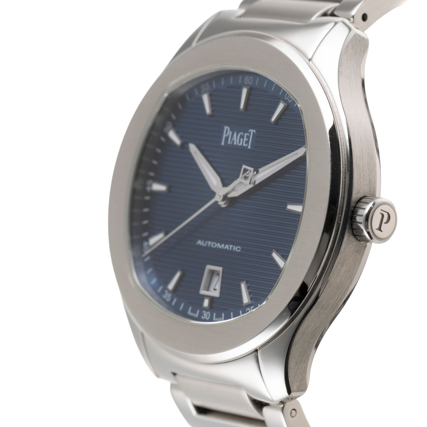 Piaget Polo S G0A41002 (Onbekend (willekeurig serienummer)) - Blauw wijzerplaat 42mm Staal (6/8)