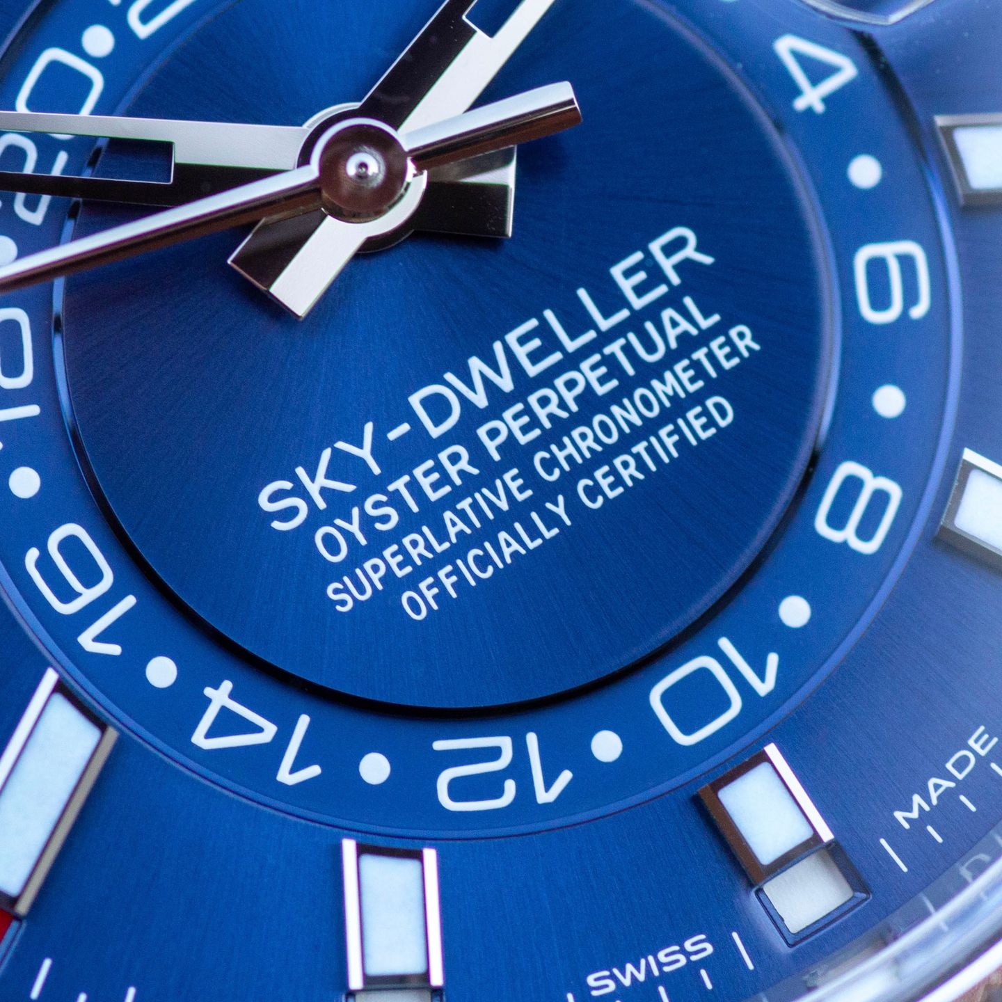 Rolex Sky-Dweller 326934 (2019) - Blauw wijzerplaat 42mm Staal (4/8)