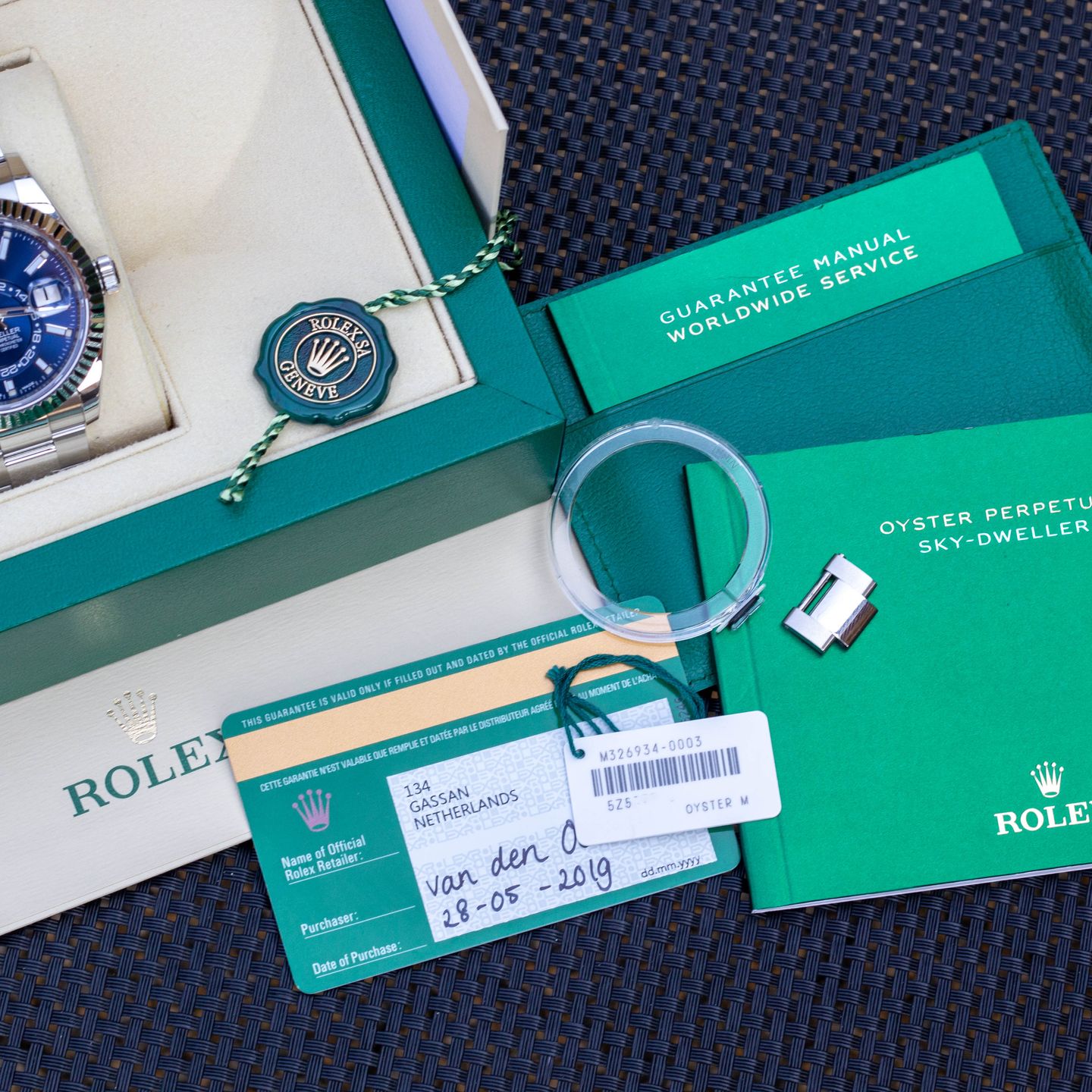 Rolex Sky-Dweller 326934 (2019) - Blue dial 42 mm Steel case (2/8)