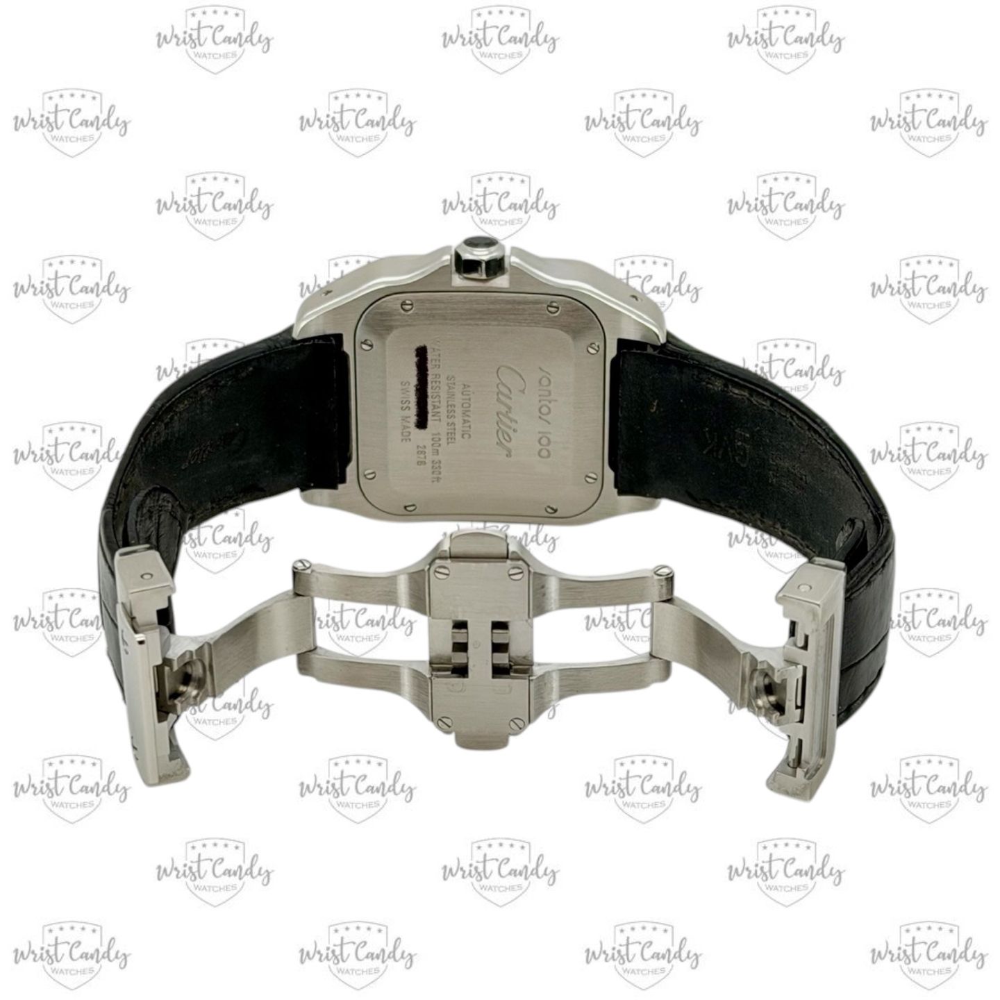 Cartier Santos 100 W20106X8 (2016) - 33 mm Steel case (7/8)