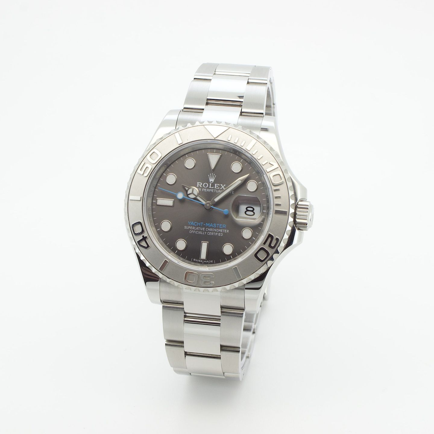 Rolex Yacht-Master 40 116622 (2018) - Grey dial 40 mm Steel case (1/8)