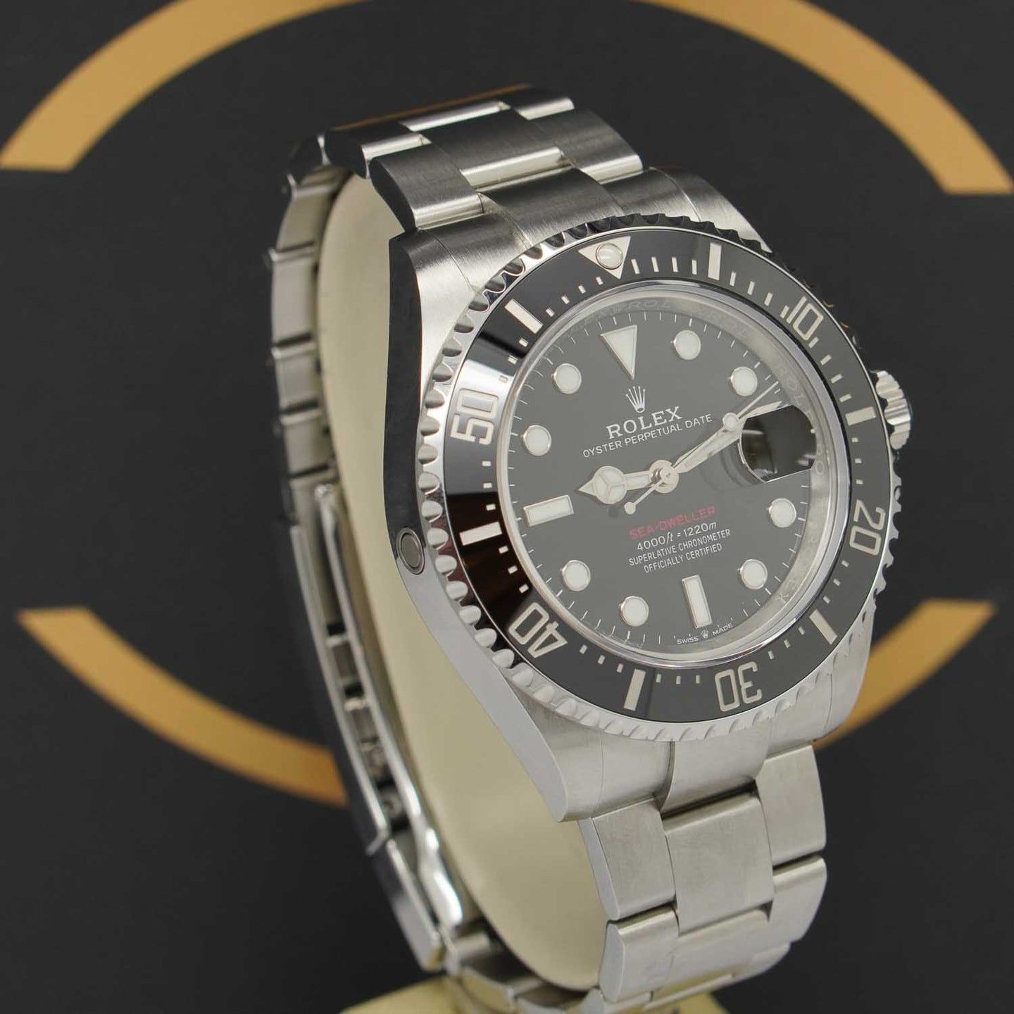Rolex Sea-Dweller 126600 (2019) - Zwart wijzerplaat 43mm Staal (2/7)