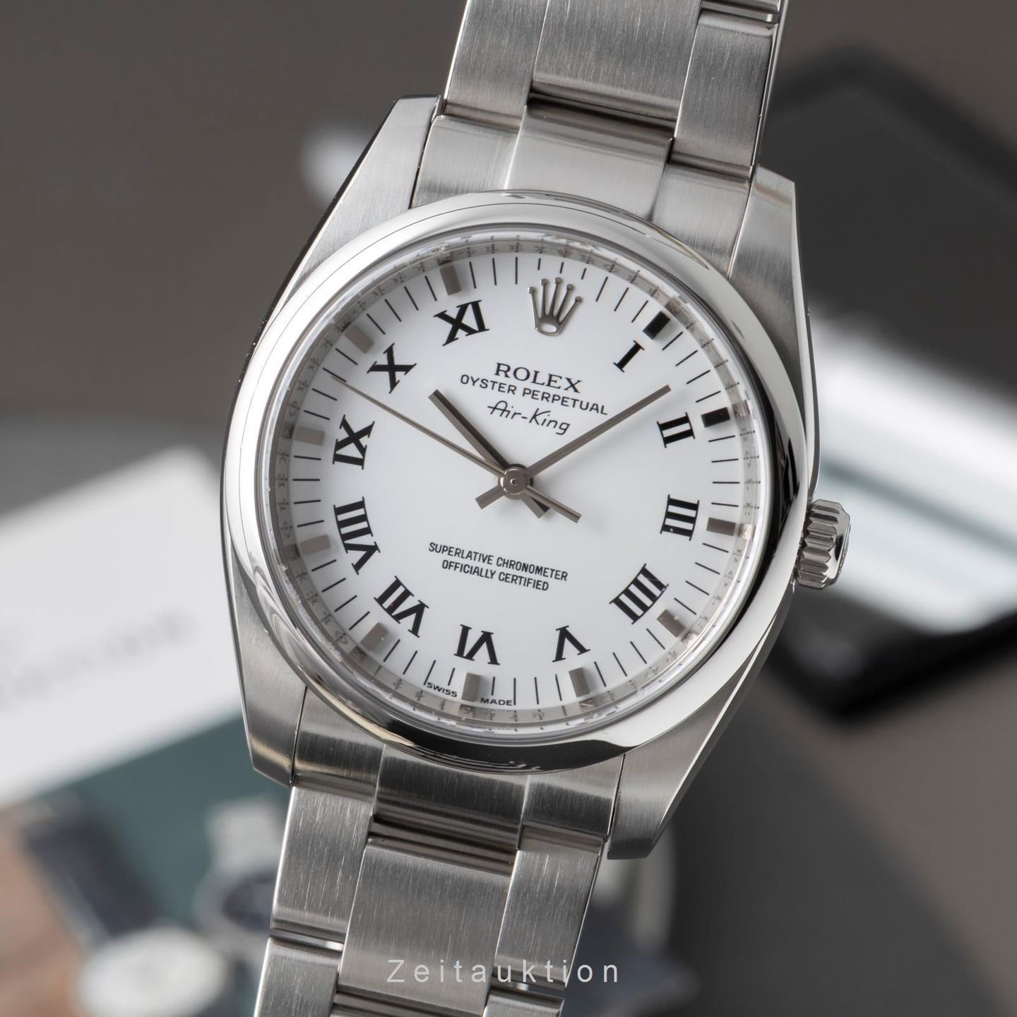 Rolex Oyster Perpetual 34 114200 (Onbekend (willekeurig serienummer)) - 34mm Staal (1/8)
